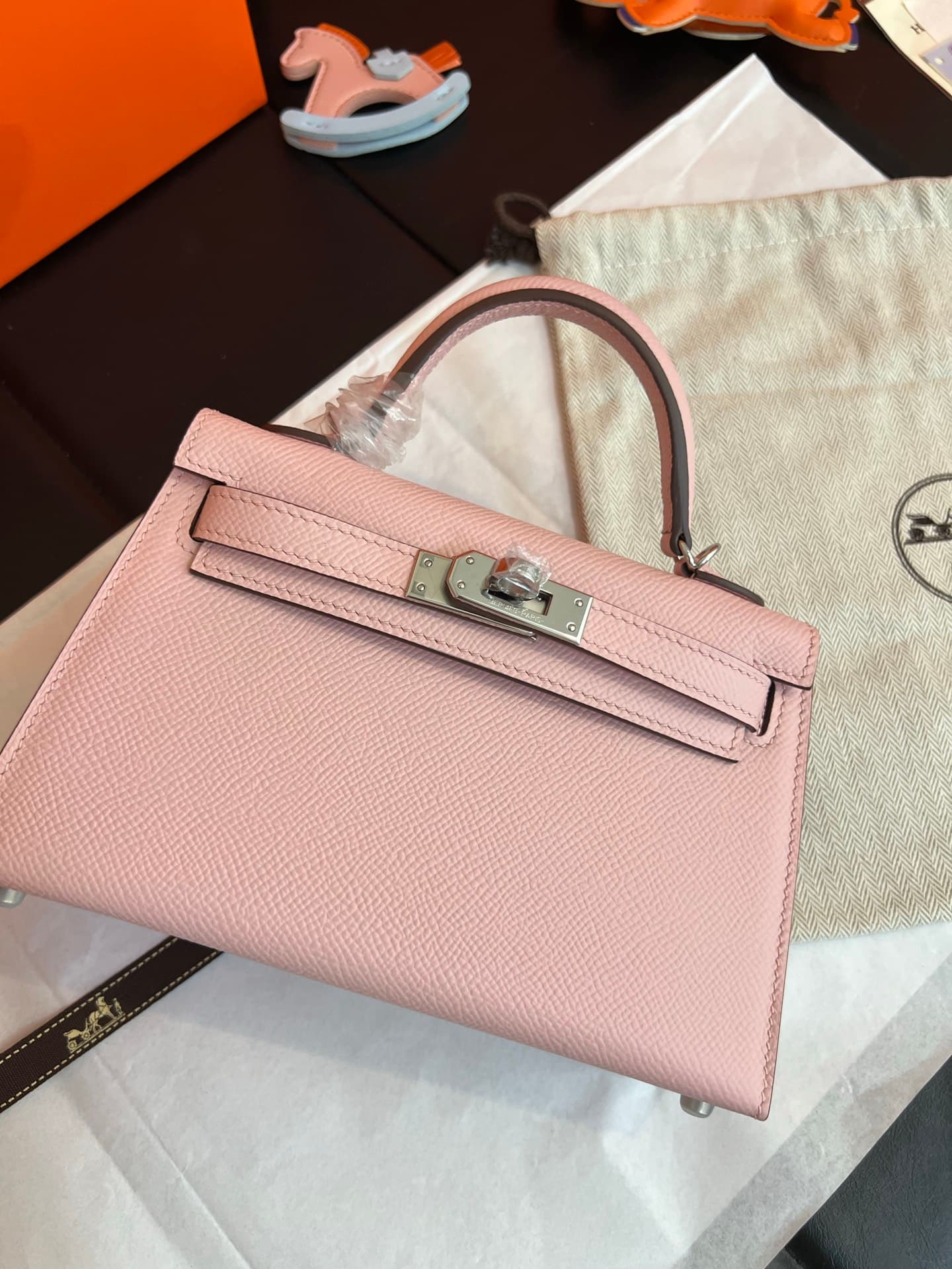 C4827 💰【Top Quality】Hermès Minikelly II Epsom, — image 4