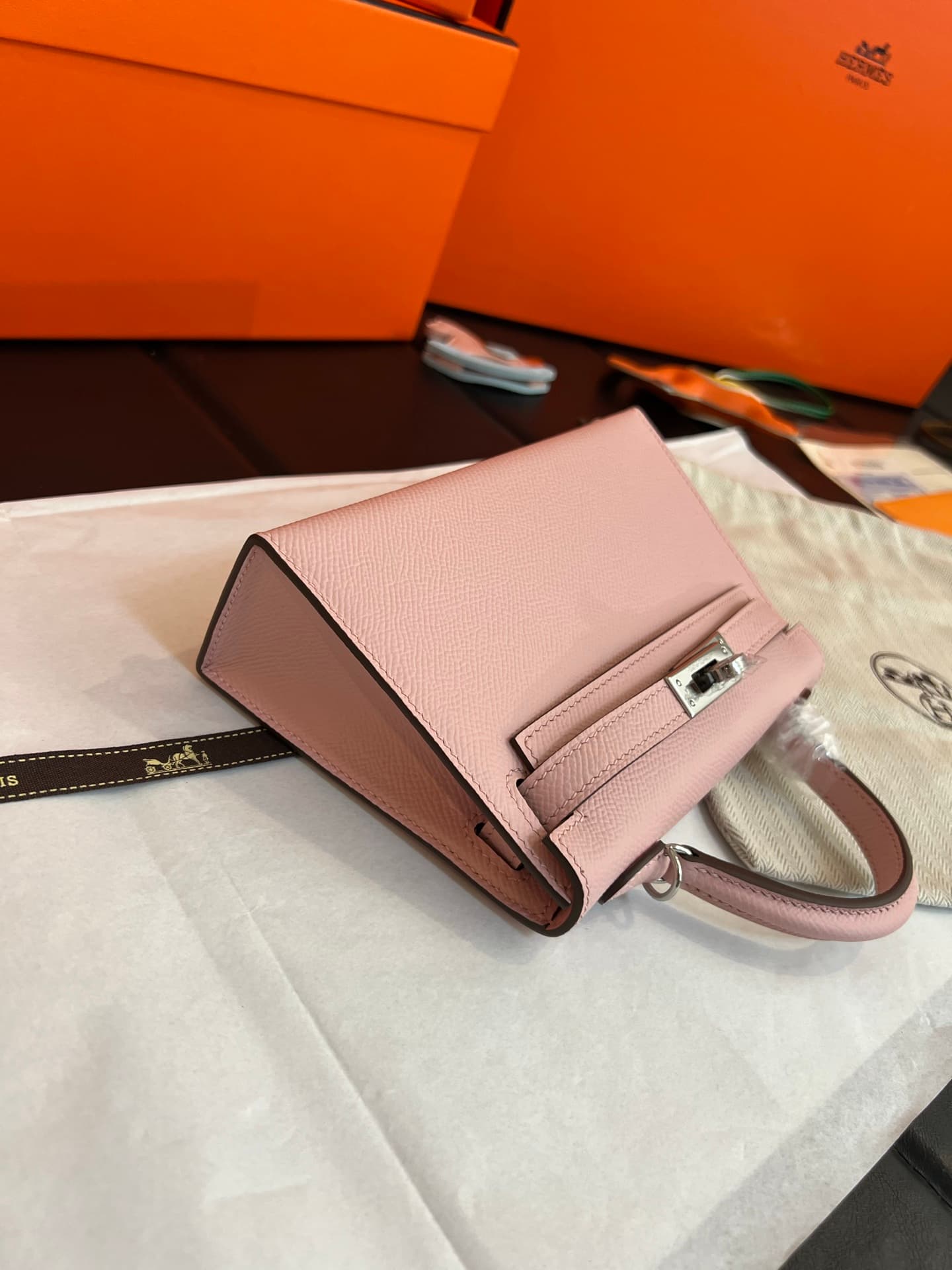 C4827 💰【Top Quality】Hermès Minikelly II Epsom, — image 7
