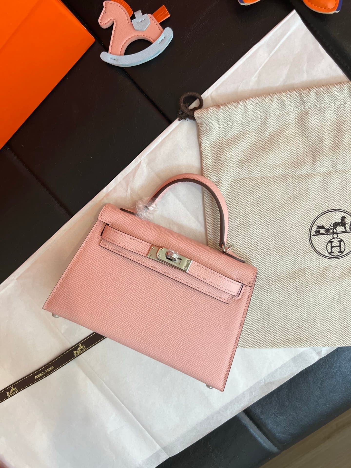 C4827 💰【Top Quality】Hermès Minikelly II Epsom, — image 3