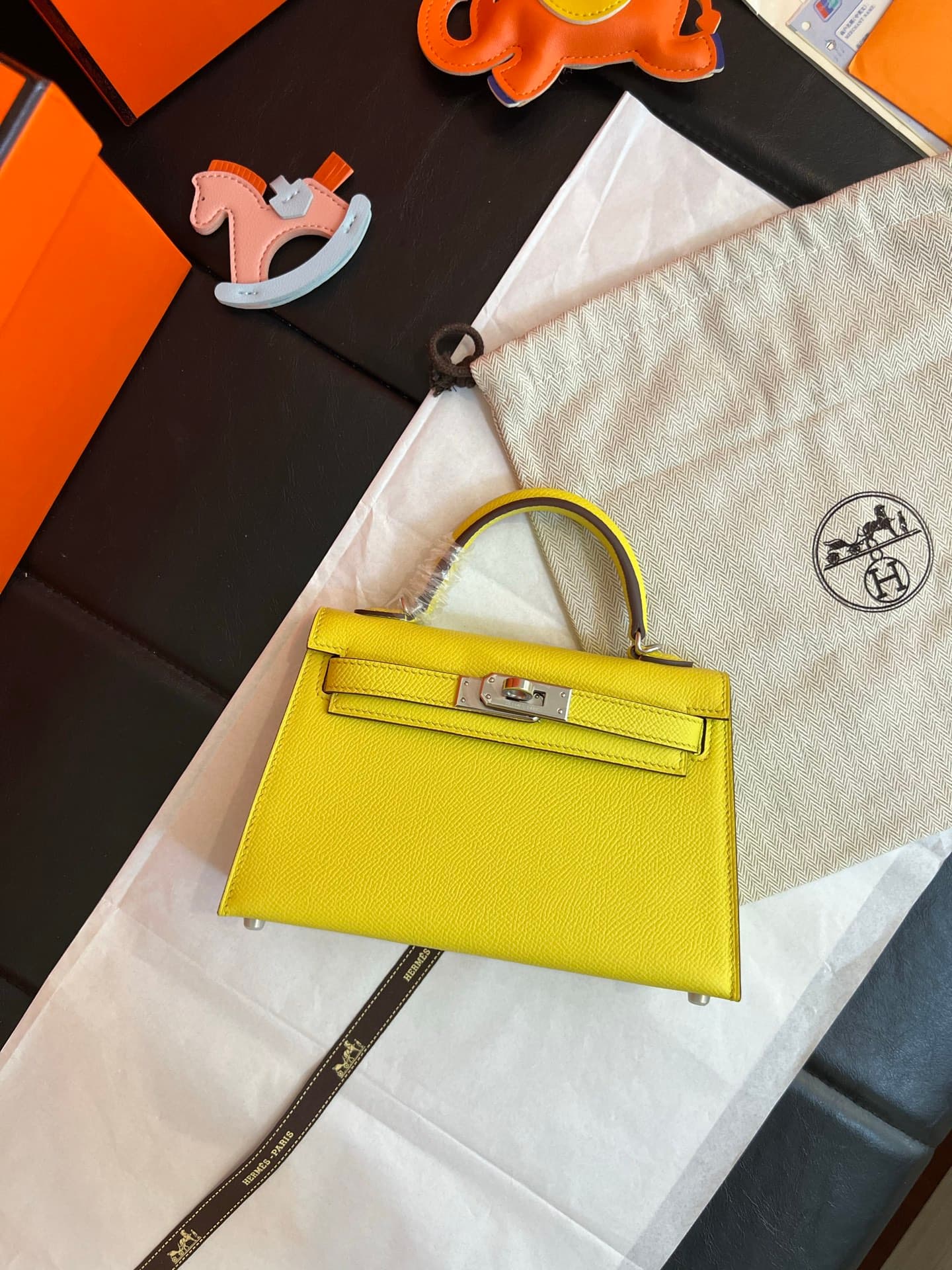 C4826 💰【Top Quality】Hermès Minikelly II Epsom, — image 2