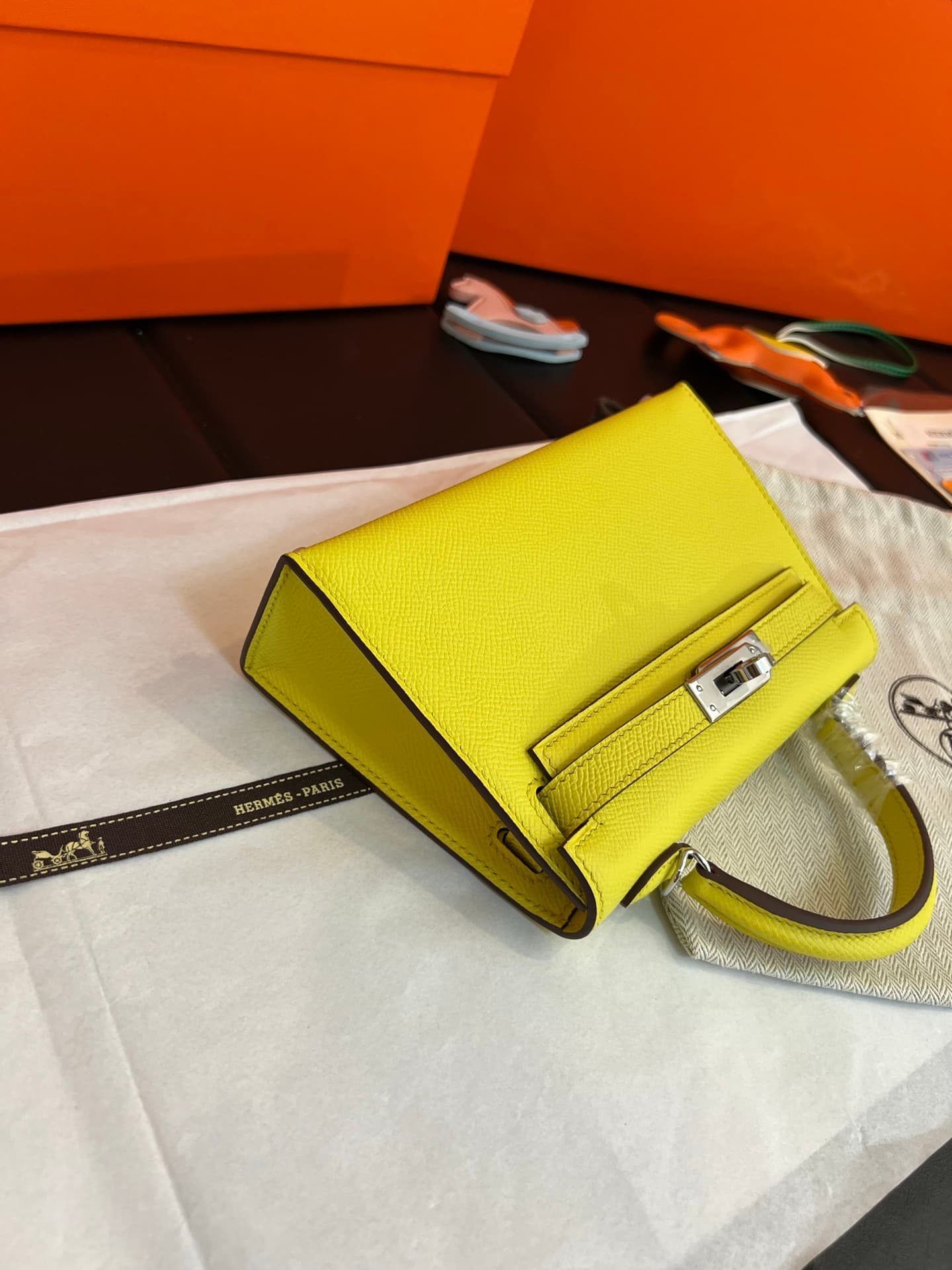 C4826 💰【Top Quality】Hermès Minikelly II Epsom, — image 6