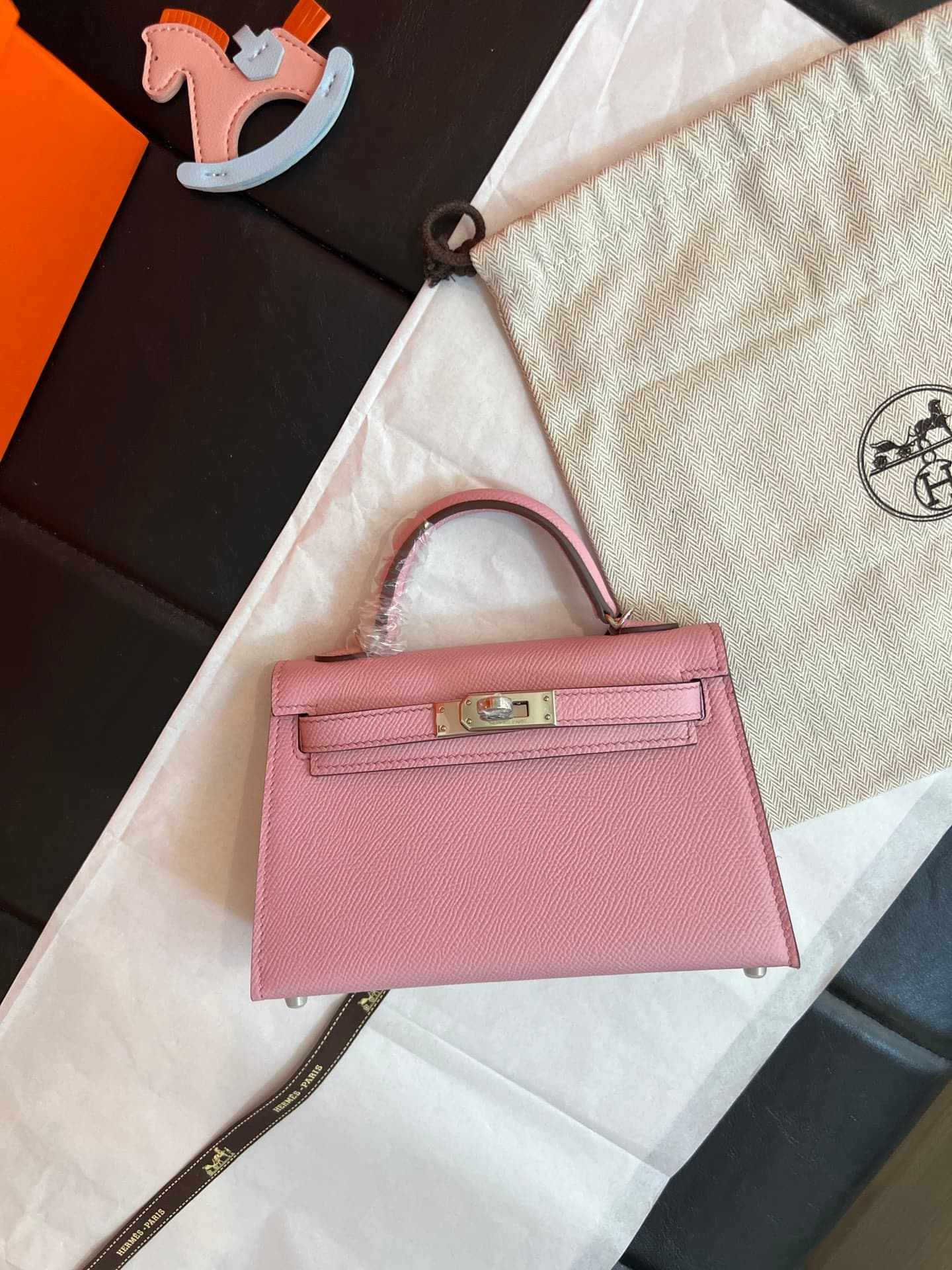 C4825 💰【Top Quality】Hermès Minikelly II Epsom, — image 2