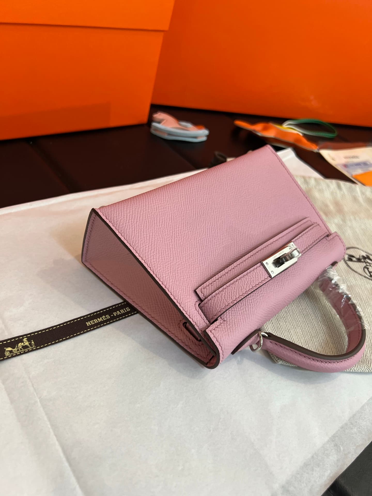 C4825 💰【Top Quality】Hermès Minikelly II Epsom, — image 5