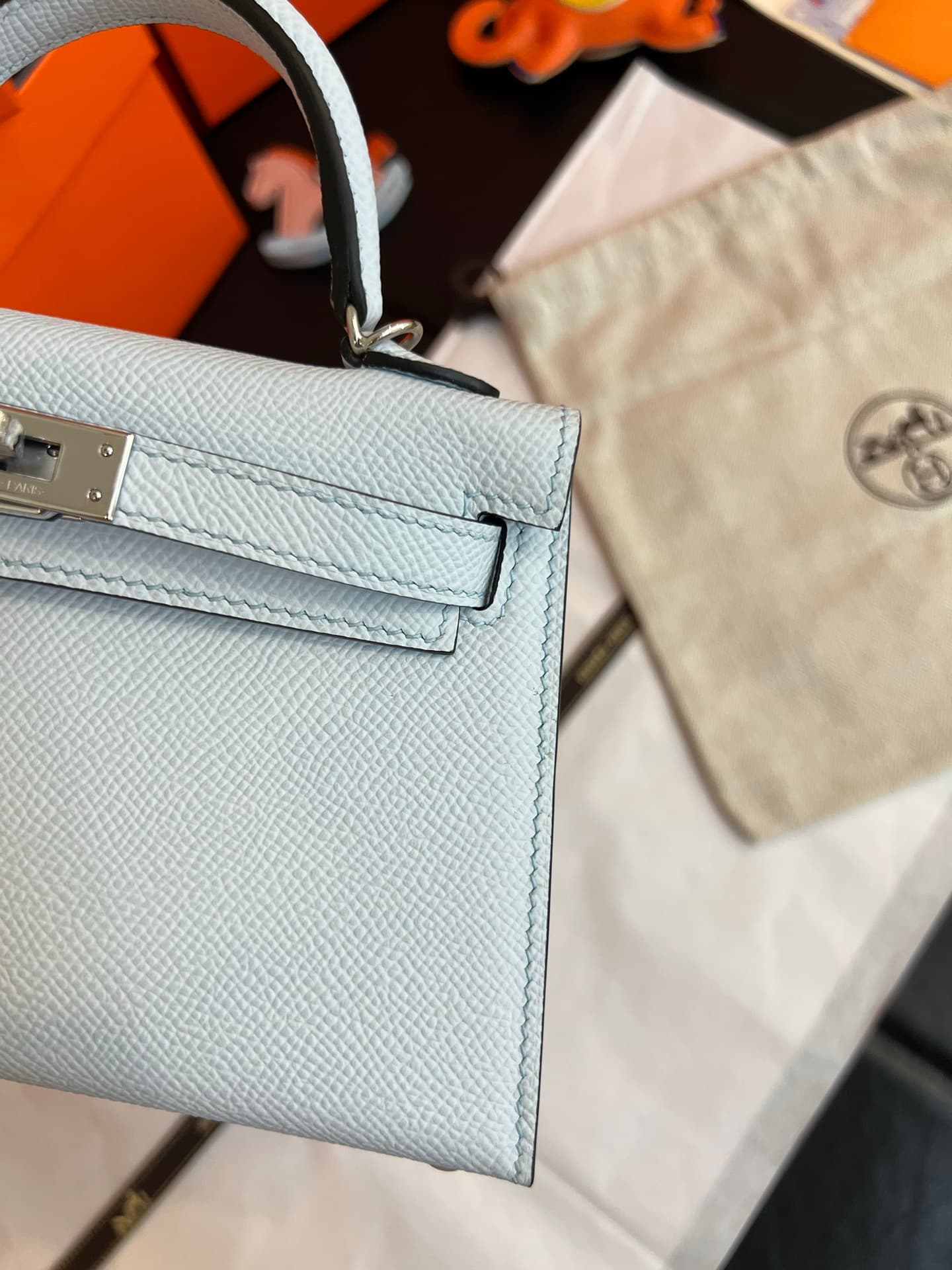 C4824 💰【Top Quality】Hermès Minikelly II Epsom, — image 5