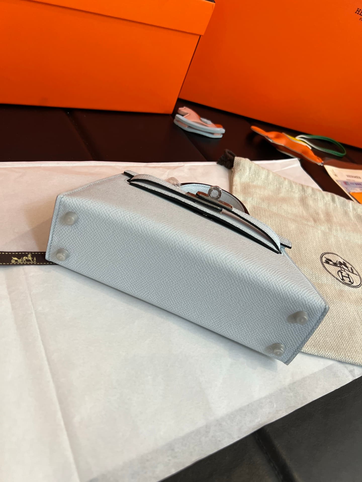 C4824 💰【Top Quality】Hermès Minikelly II Epsom, — image 7