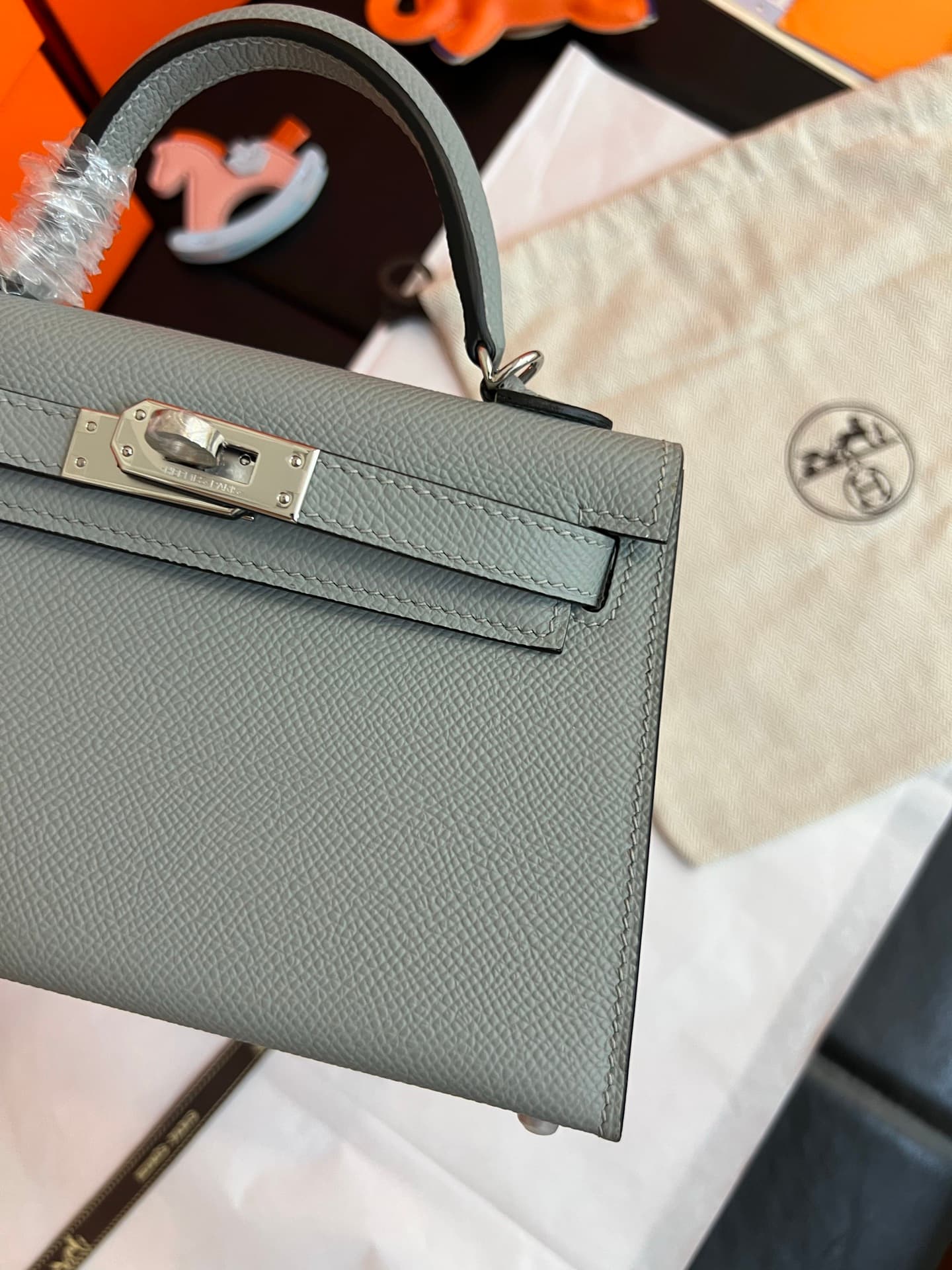 C4823 💰【Top Quality】Hermès Minikelly II Epsom, — image 4