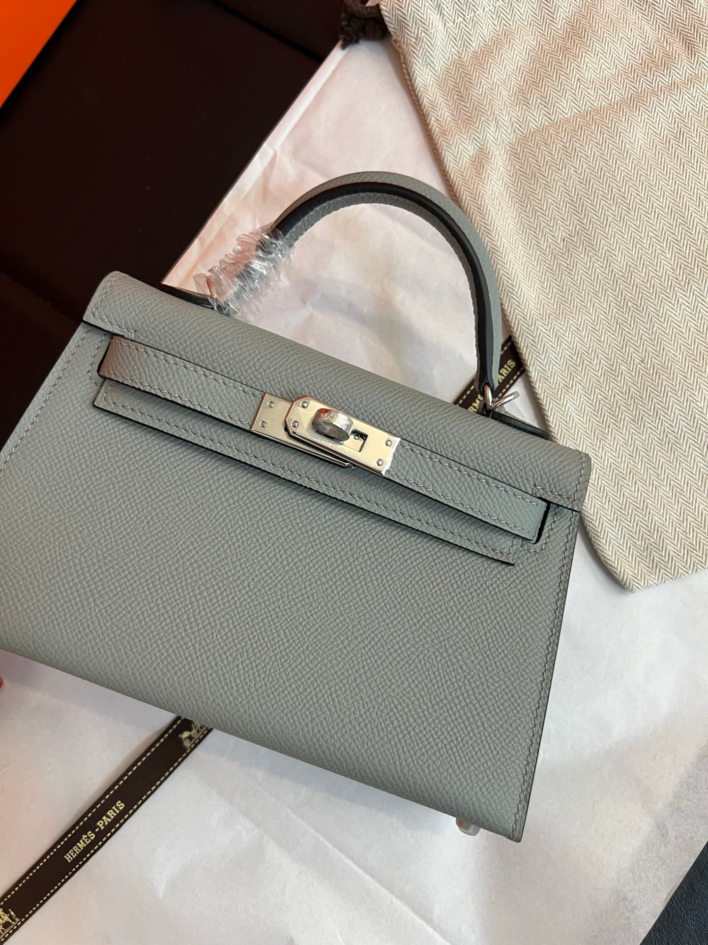 C4823 💰【Top Quality】Hermès Minikelly II Epsom, — image 3