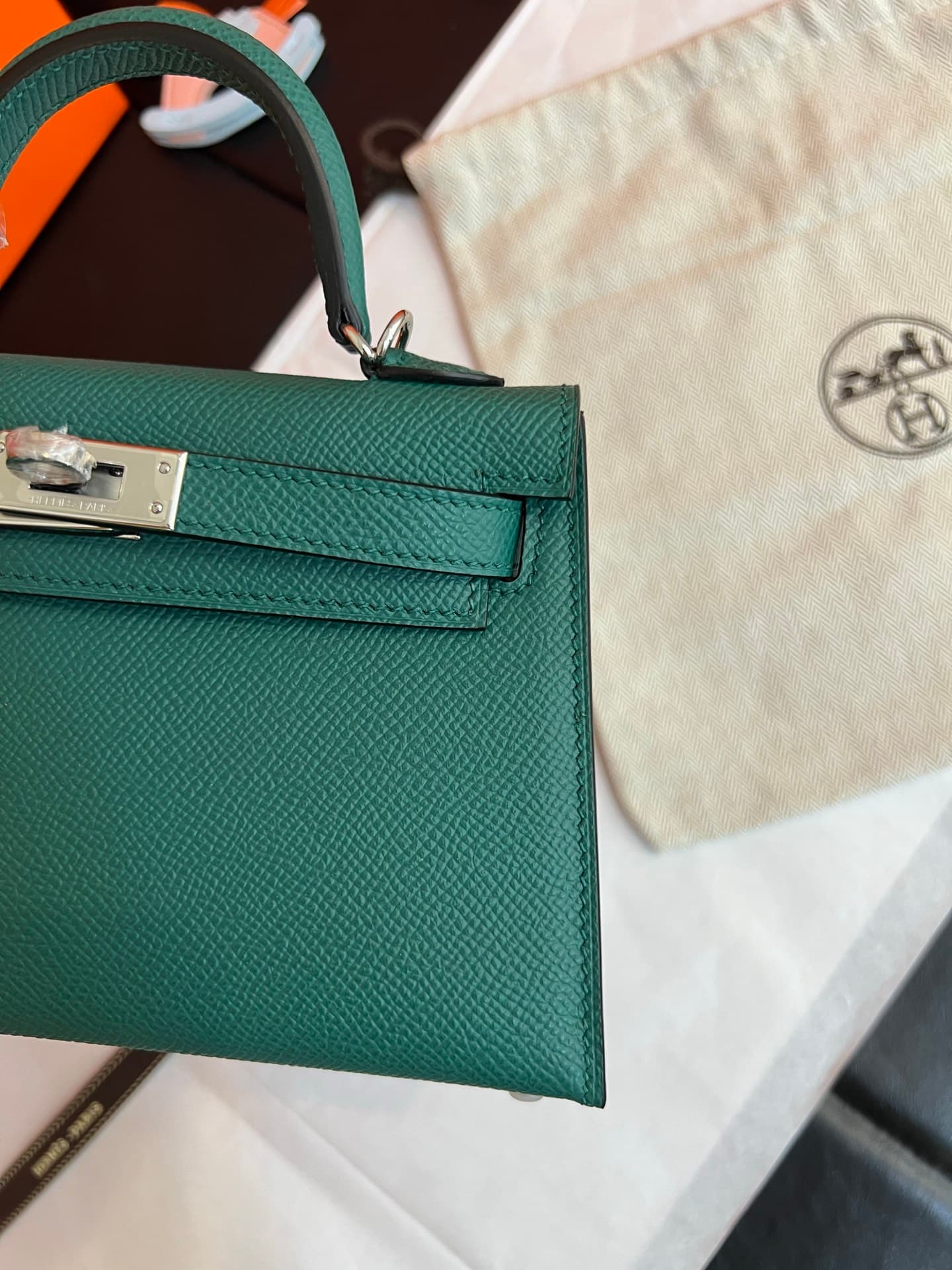 C4822 💰【Top-tier】Hermès Minikelly II Epsom, — image 5