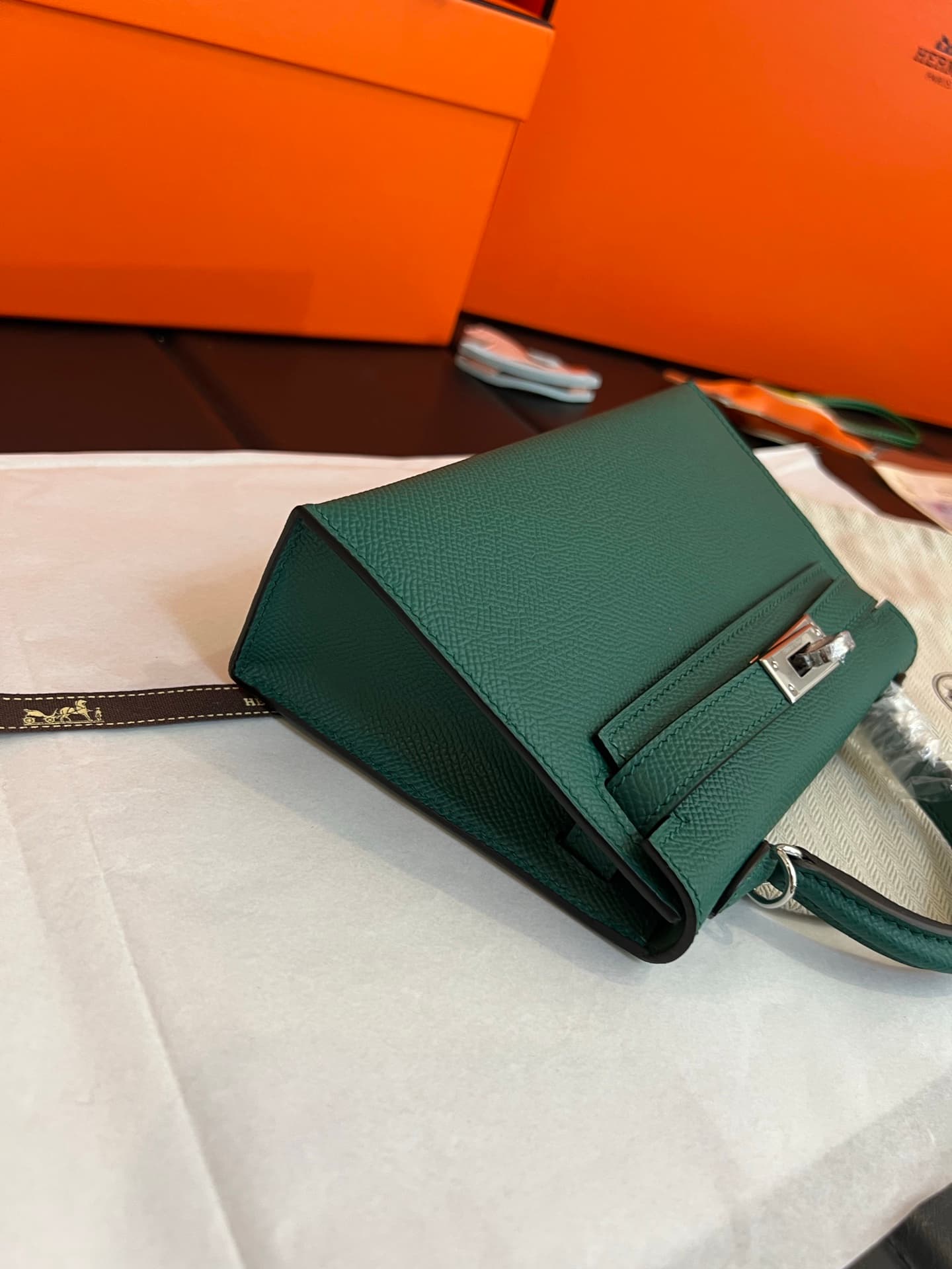 C4822 💰【Top-tier】Hermès Minikelly II Epsom, — image 6