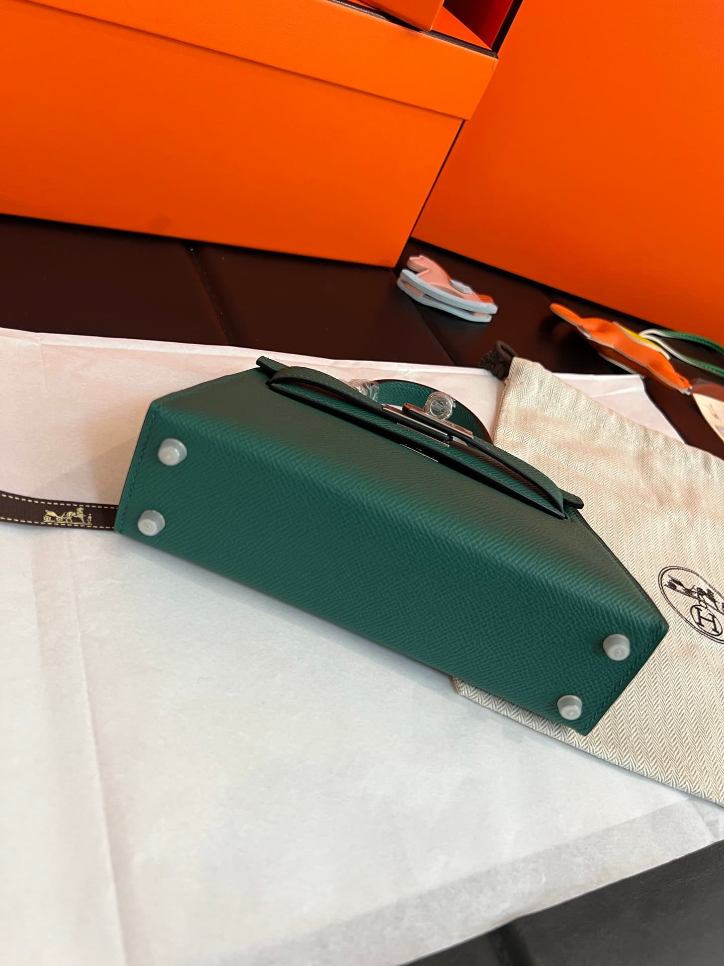 C4822 💰【Top-tier】Hermès Minikelly II Epsom, — image 7