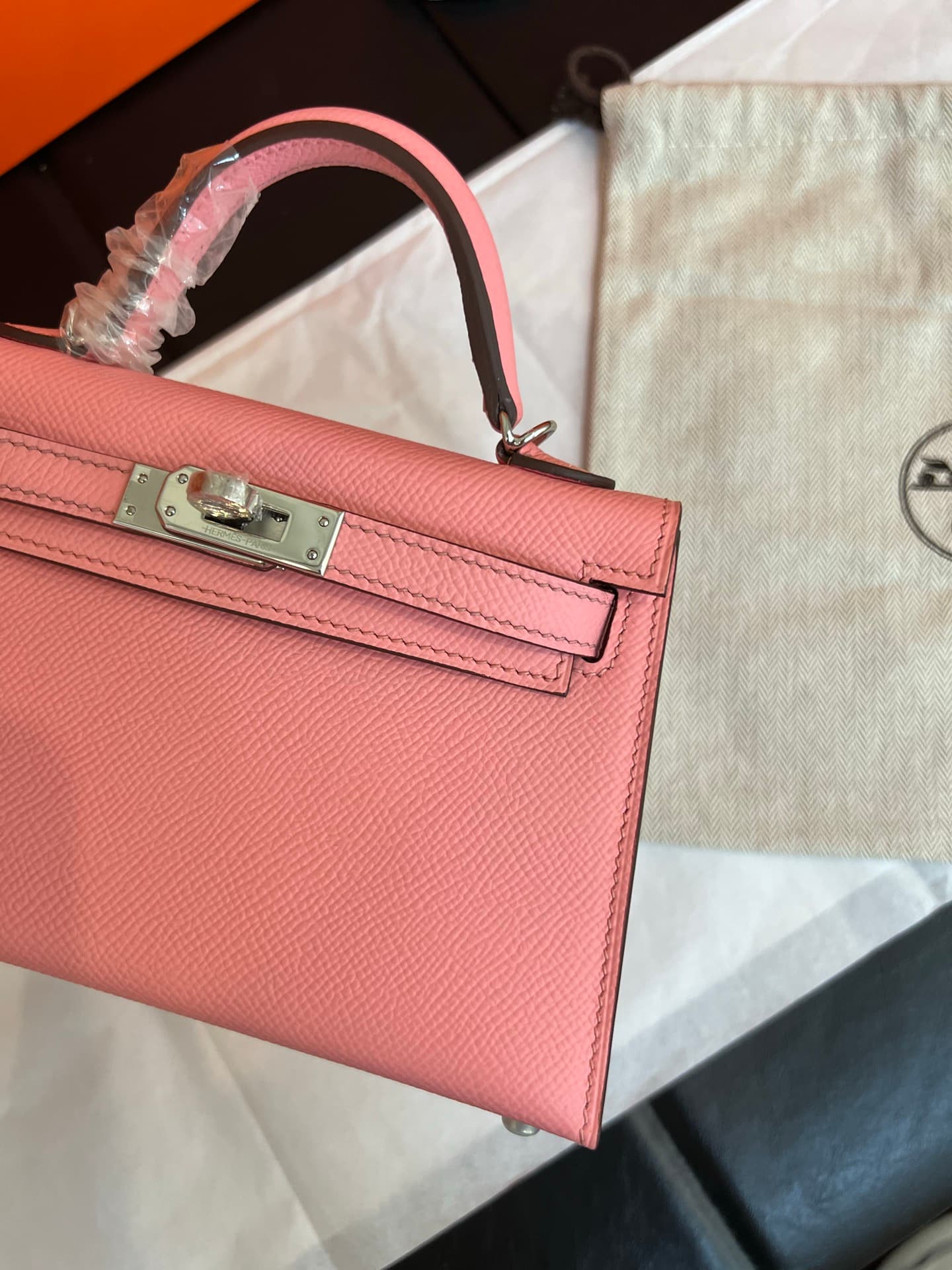 C4821 💰【Top-tier】Hermès Minikelly II Epsom, — image 4