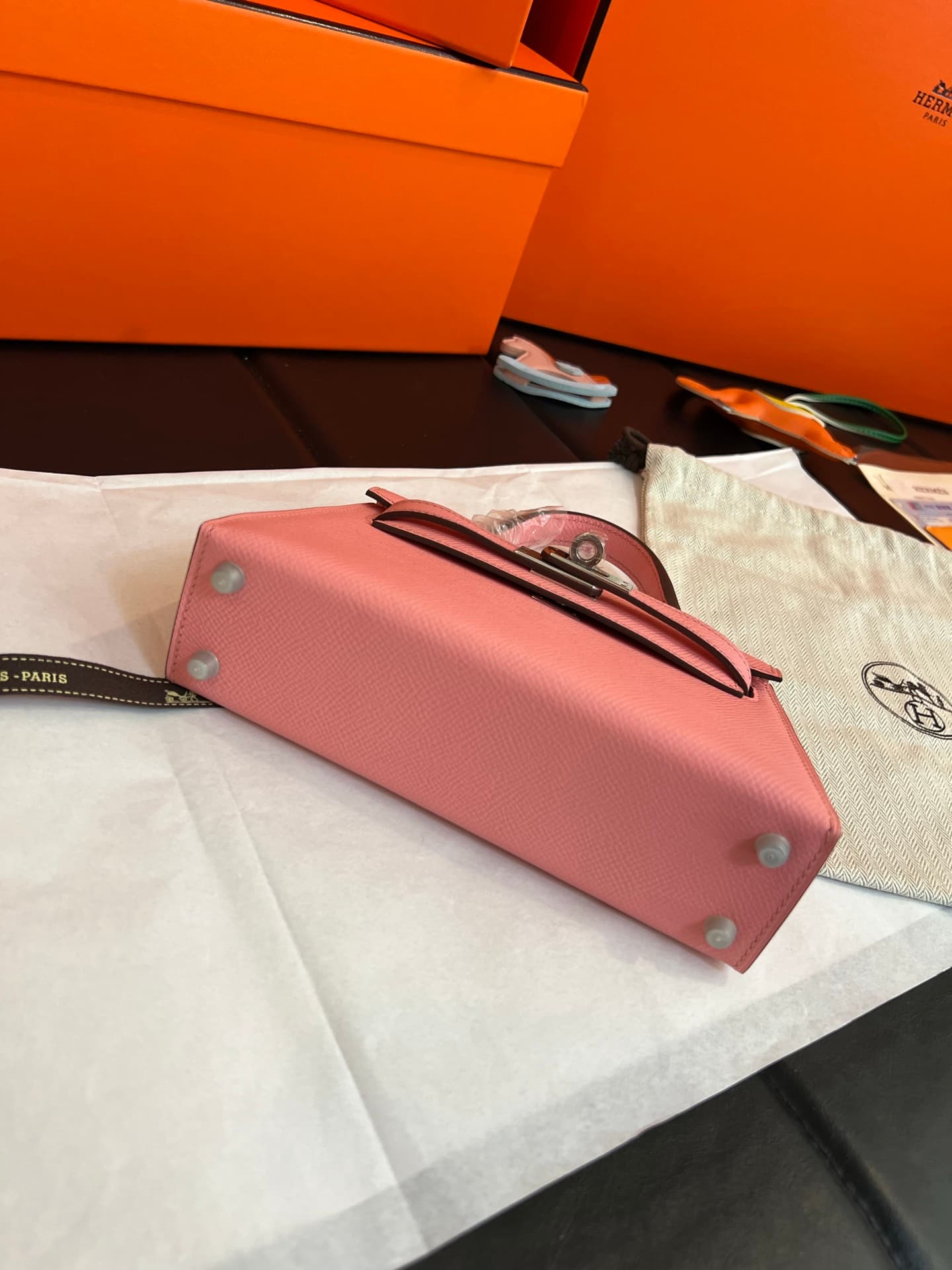 C4821 💰【Top-tier】Hermès Minikelly II Epsom, — image 7