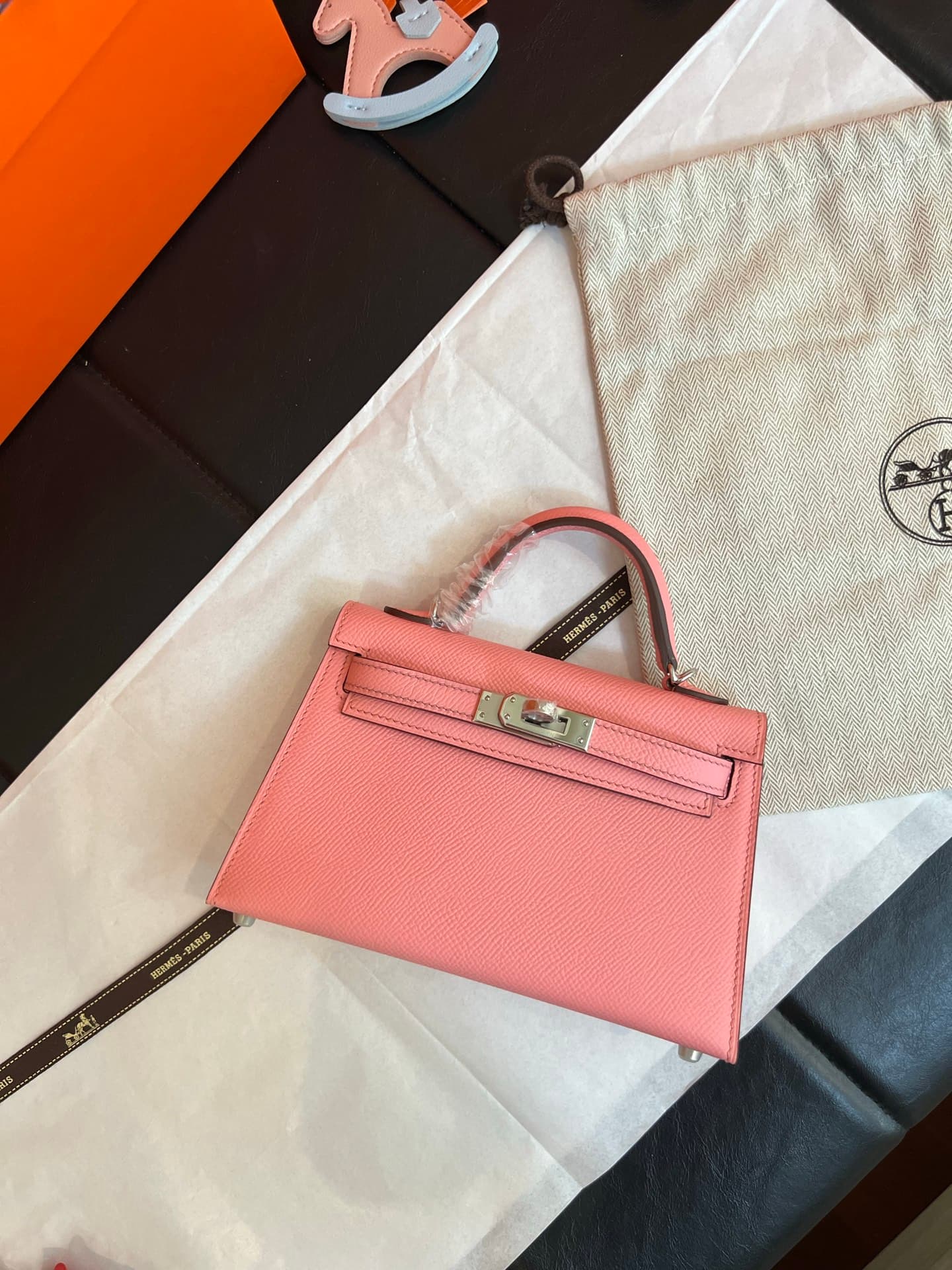 C4821 💰【Top-tier】Hermès Minikelly II Epsom, — image 2