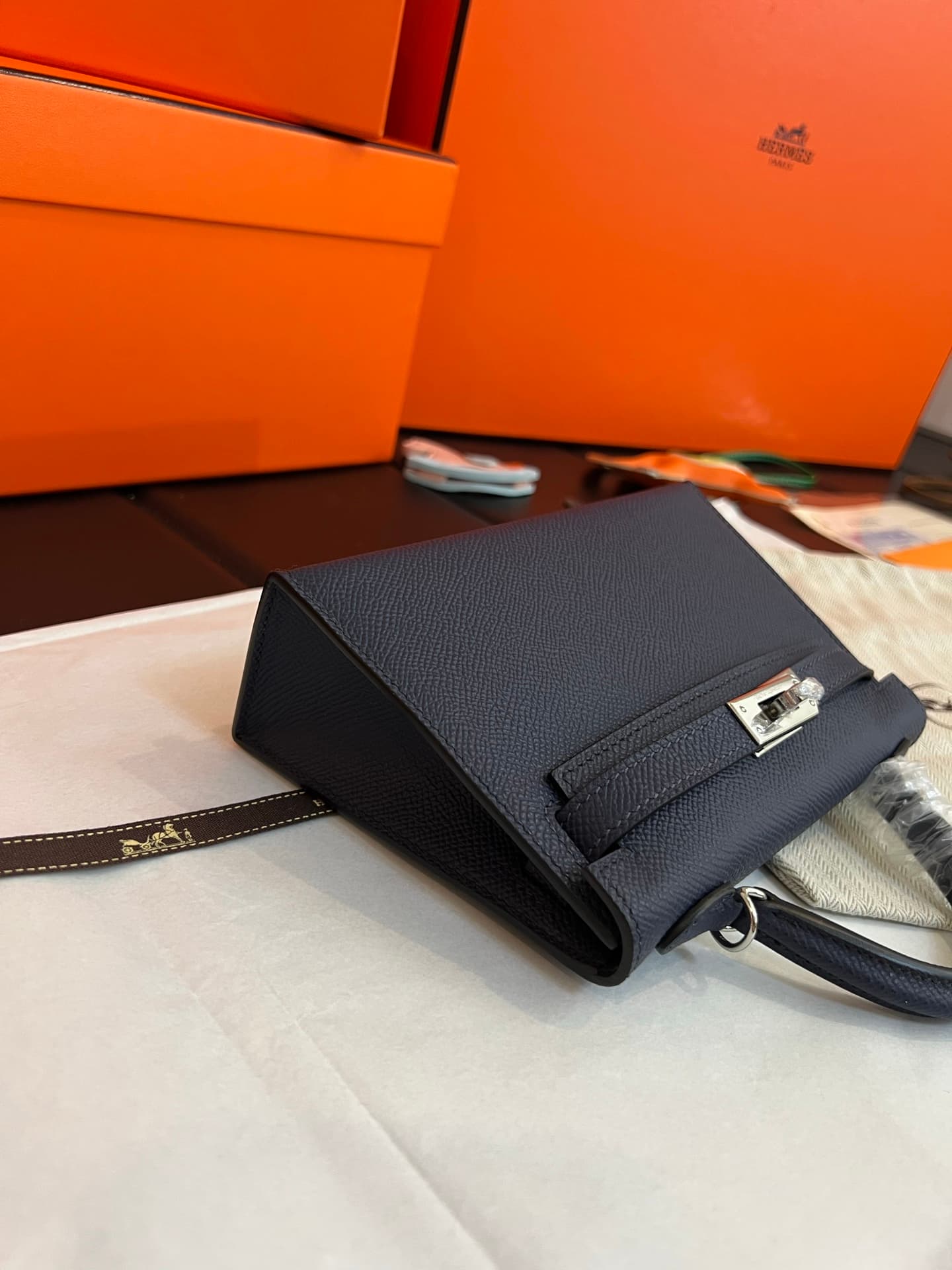 C4820 💰【Top-tier】Hermès Minikelly II Epsom, — image 6