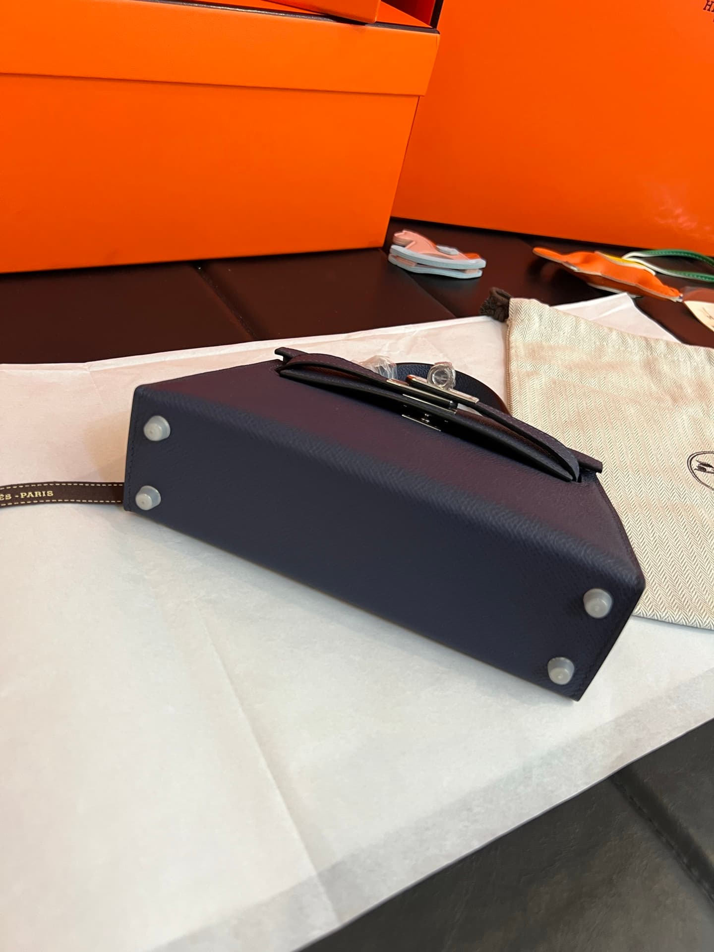 C4820 💰【Top-tier】Hermès Minikelly II Epsom, — image 7