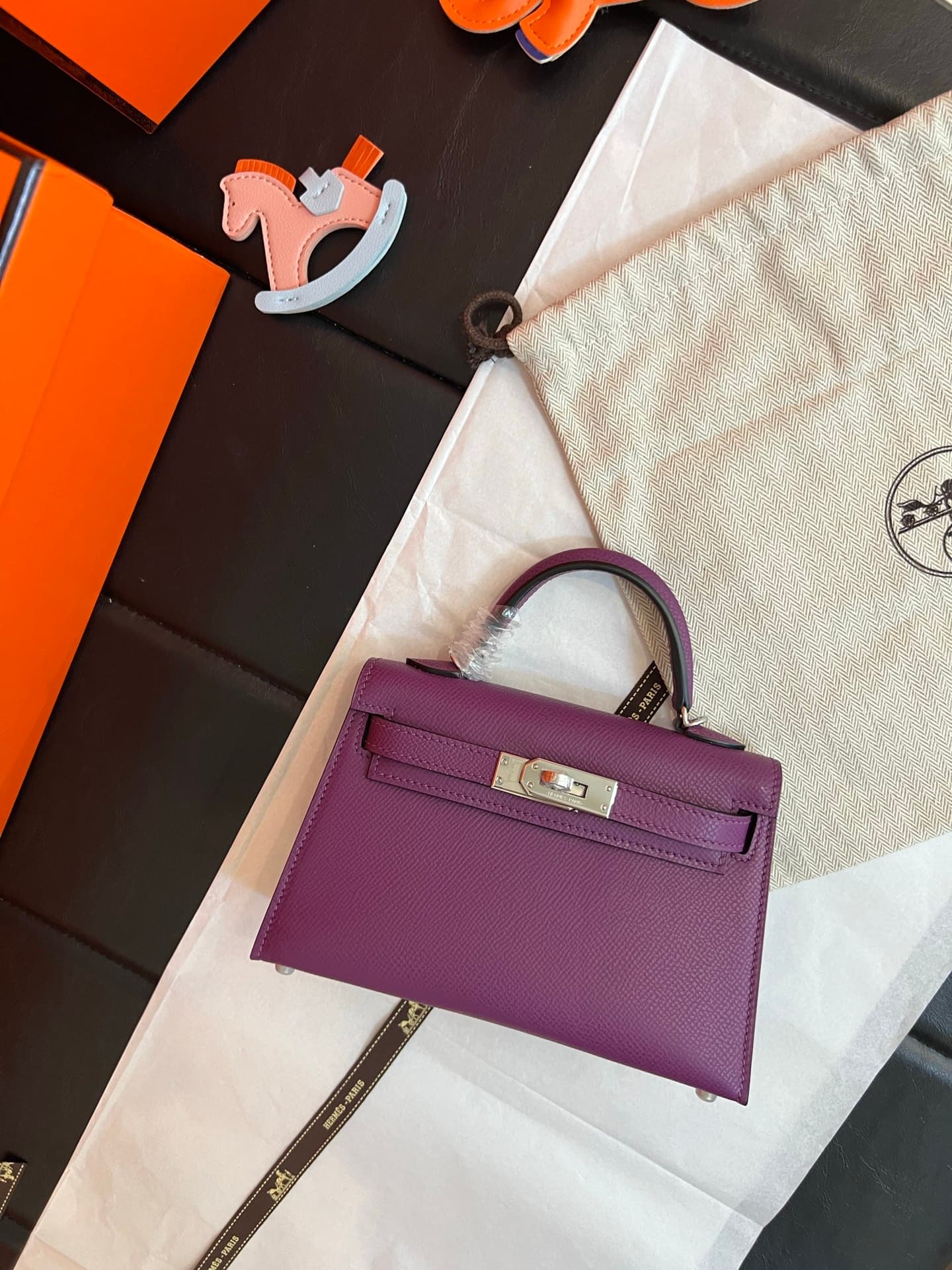 C4819 💰【Top Quality】Hermès Minikelly II Epsom, — image 3