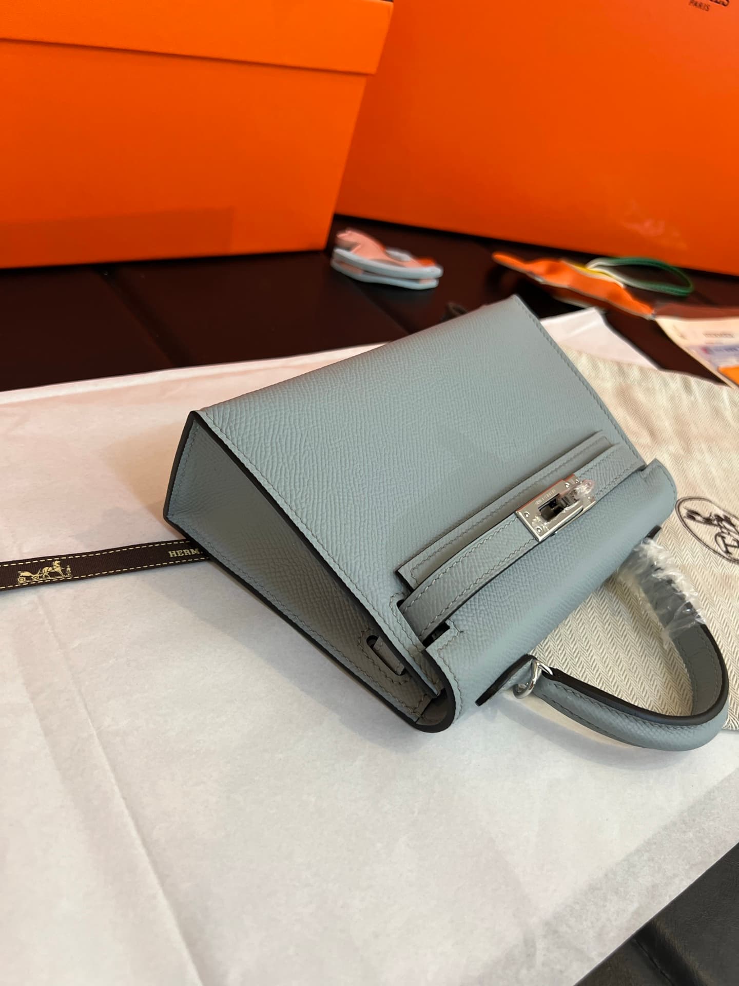C4818 💰【Top Quality】Hermès Minikelly II Epsom, — image 6