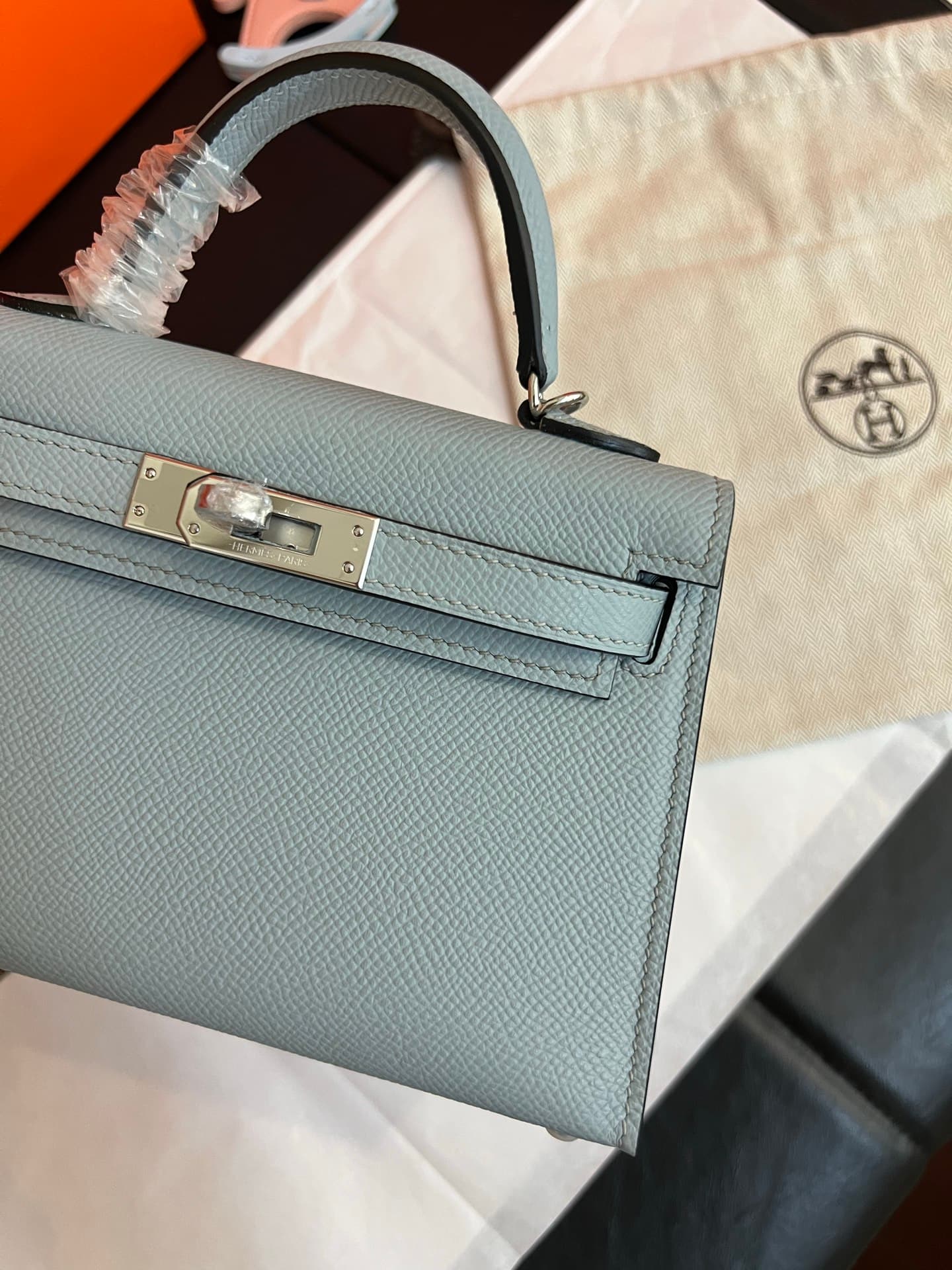 C4818 💰【Top Quality】Hermès Minikelly II Epsom, — image 4