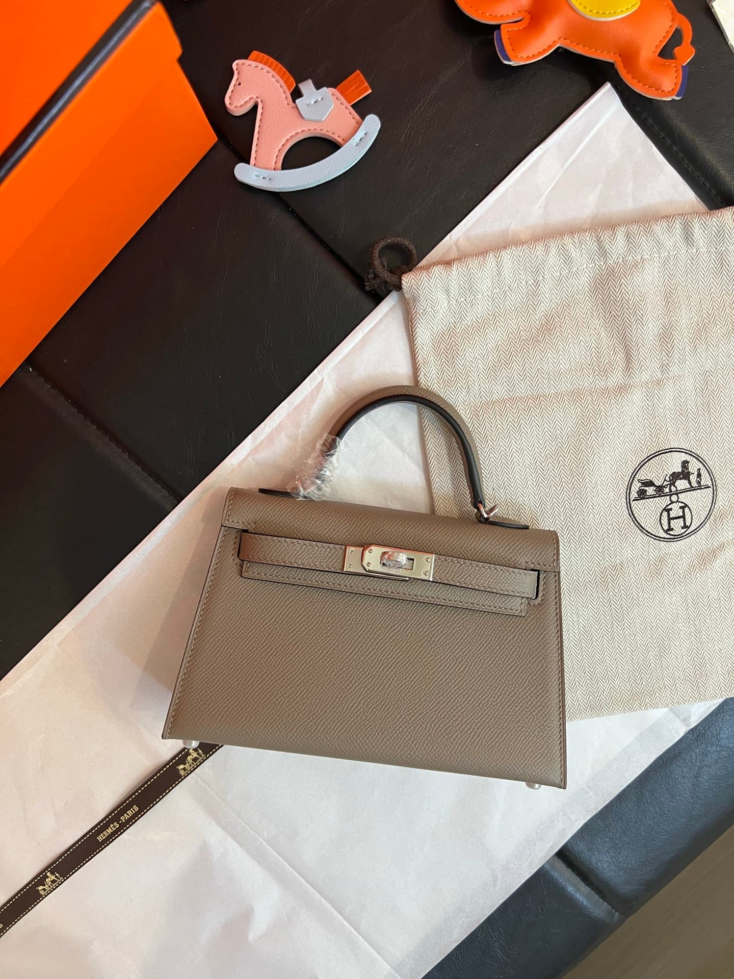 C4814 💰【Top Quality】Hermès Minikelly II Epsom, — image 2