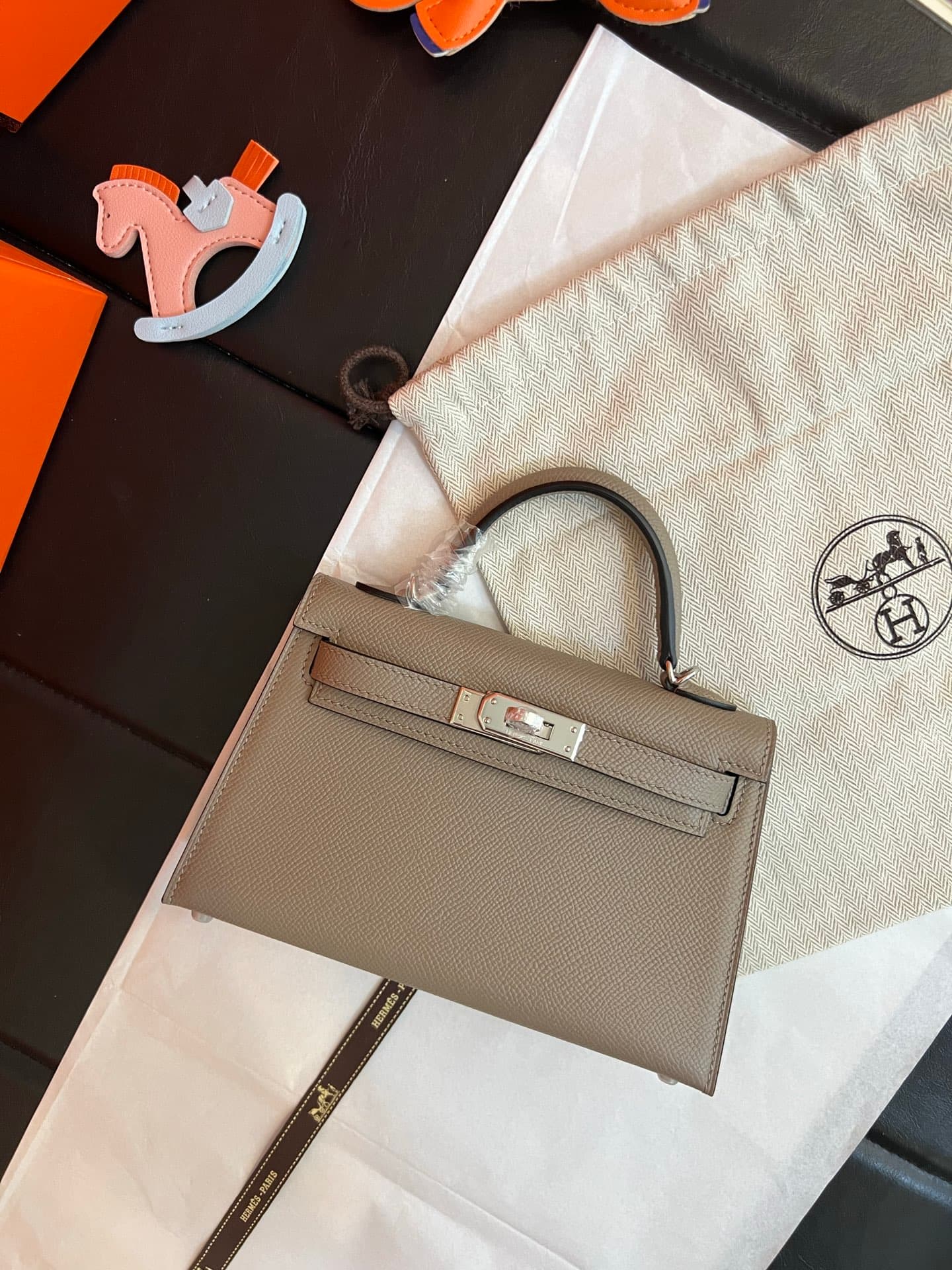 C4814 💰【Top Quality】Hermès Minikelly II Epsom, — image 3
