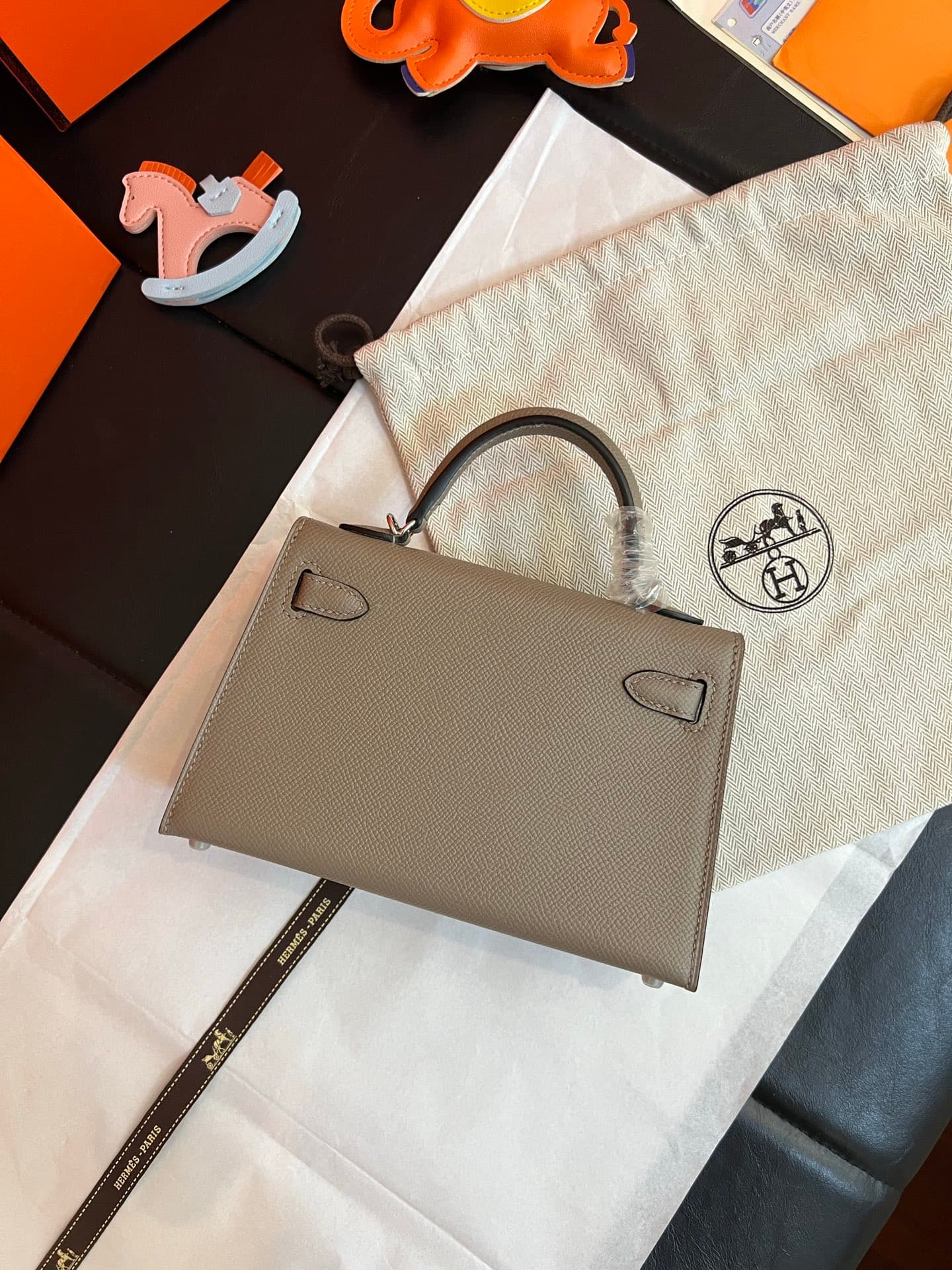 C4814 💰【Top Quality】Hermès Minikelly II Epsom, — image 5