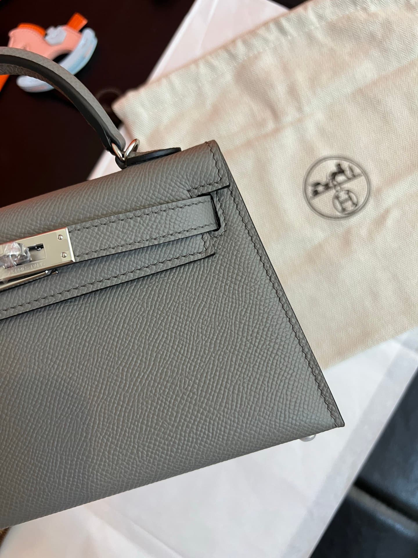 C4812 💰【Top-tier】Hermès Minikelly II Epsom, — image 4