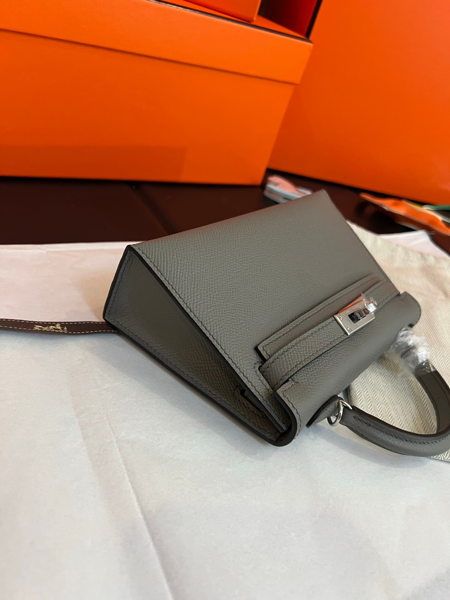 C4812 💰【Top-tier】Hermès Minikelly II Epsom, — image 6