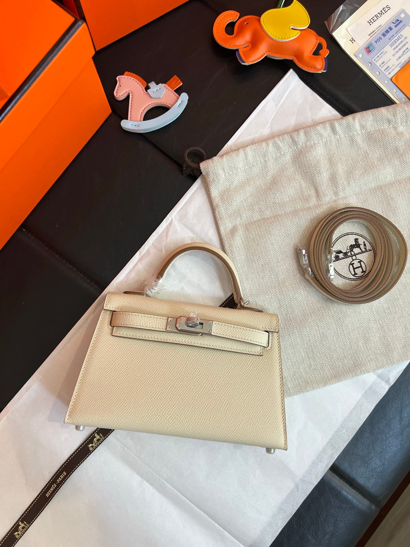 C4811 💰【Top Quality】Hermès Minikelly II Epsom, — image 1