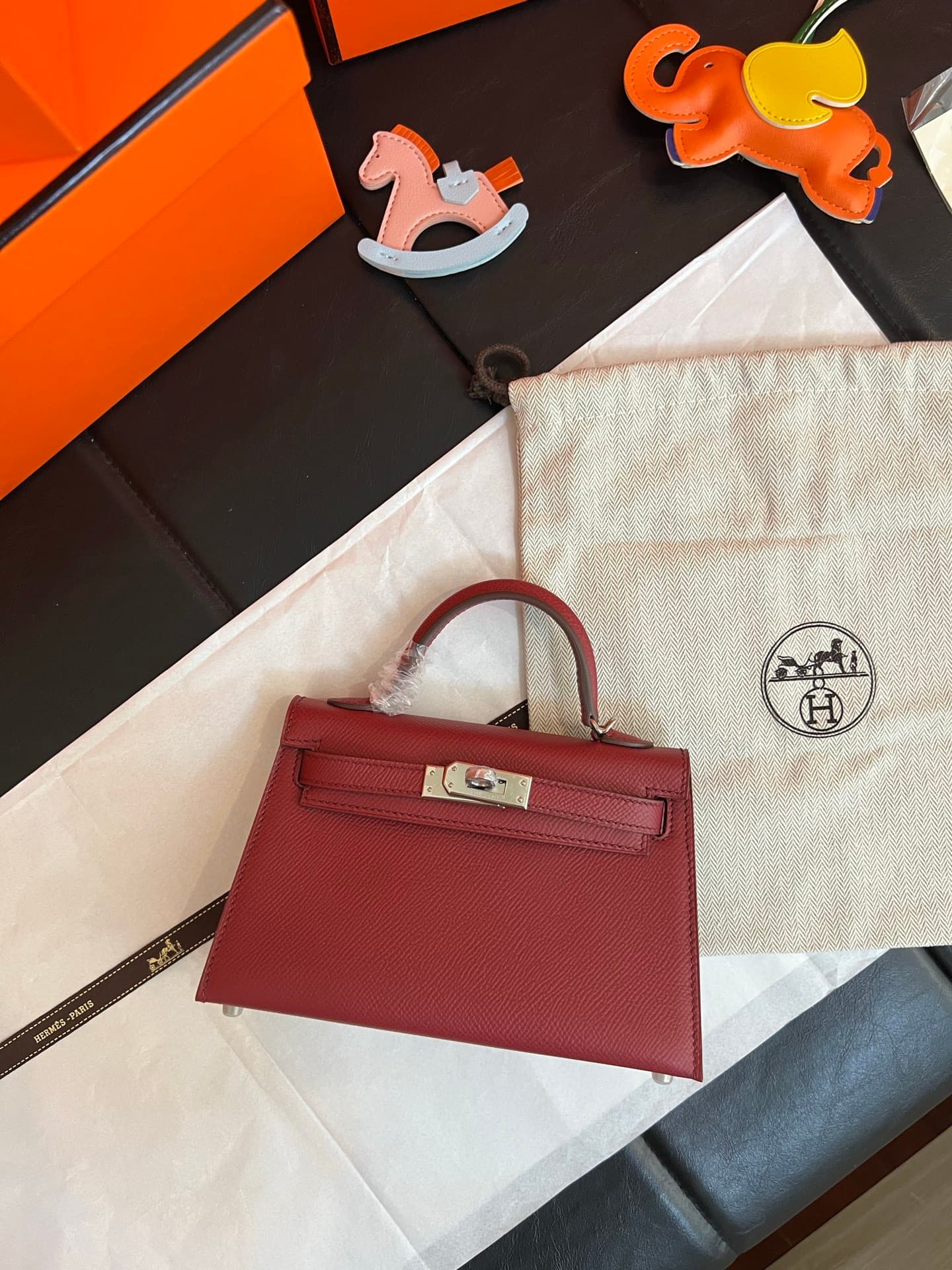 C4809 💰【Top Quality】Hermès Minikelly II Epsom, — image 2