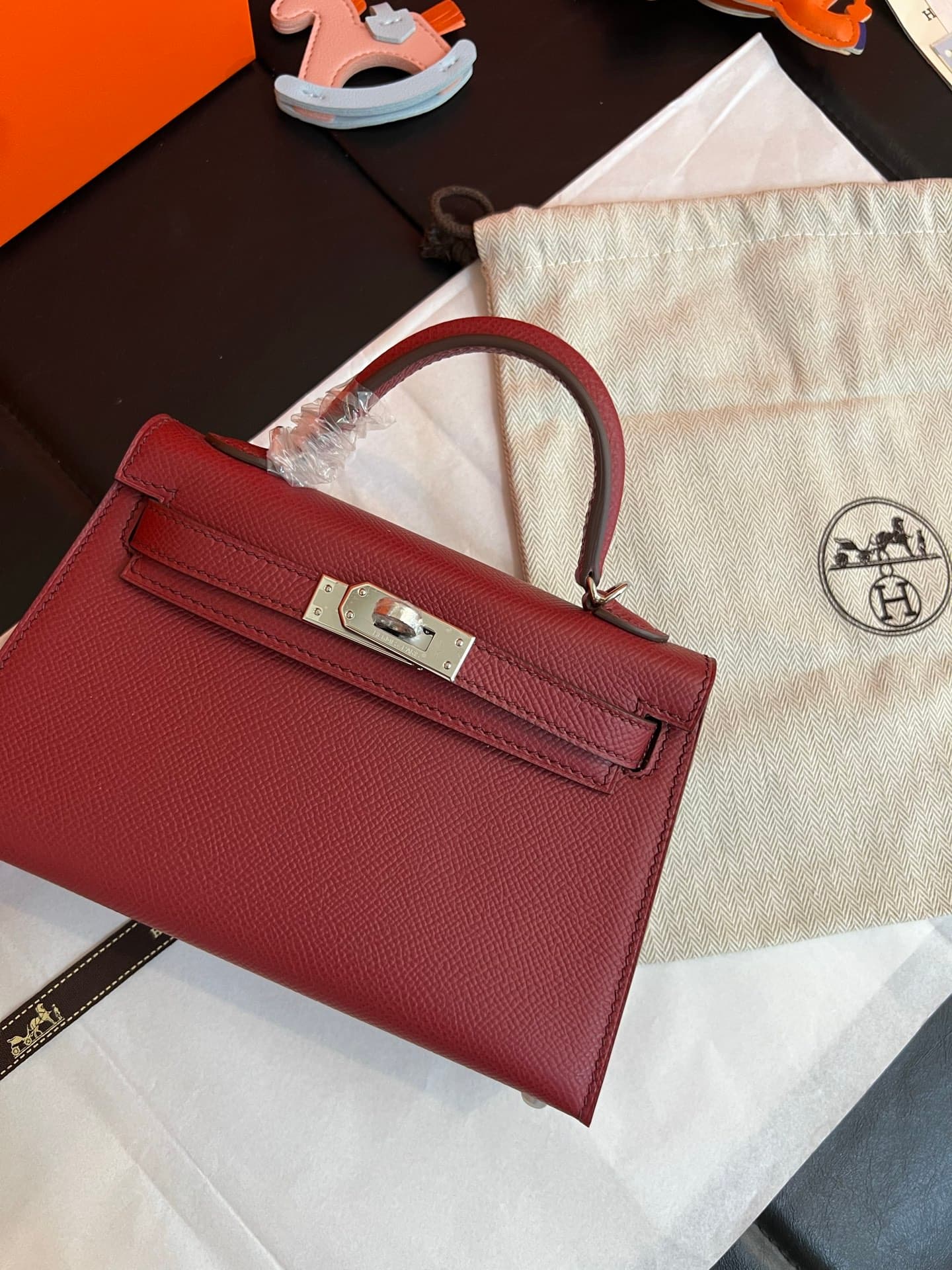 C4809 💰【Top Quality】Hermès Minikelly II Epsom, — image 3
