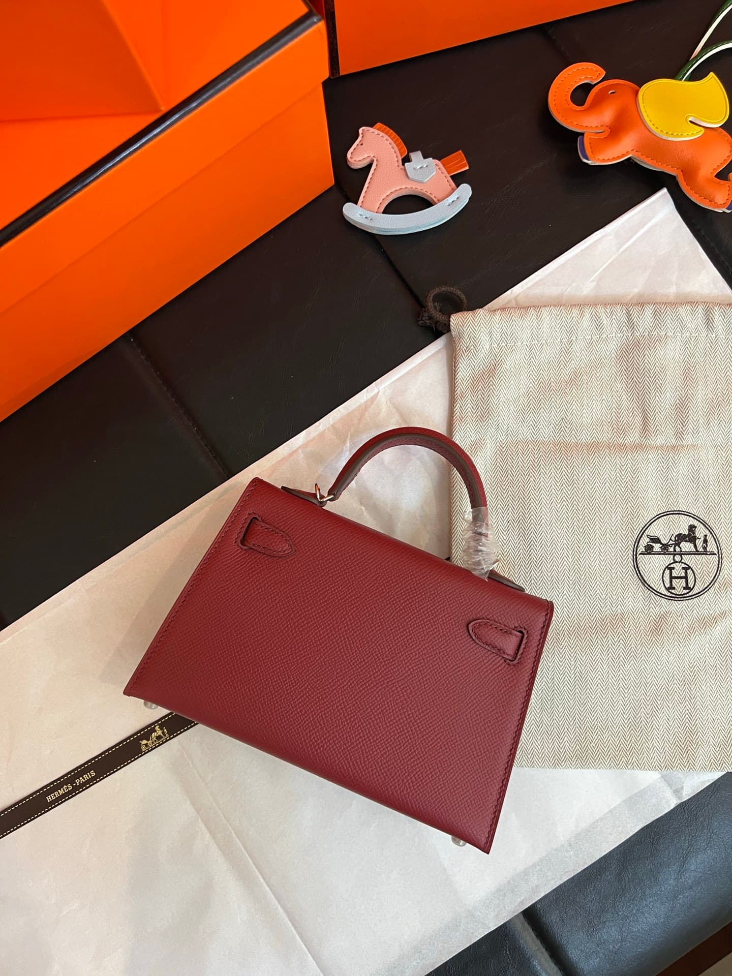 C4809 💰【Top Quality】Hermès Minikelly II Epsom, — image 5