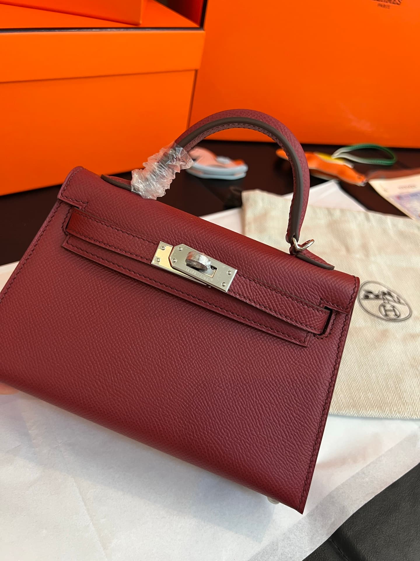 C4809 💰【Top Quality】Hermès Minikelly II Epsom, — image 4