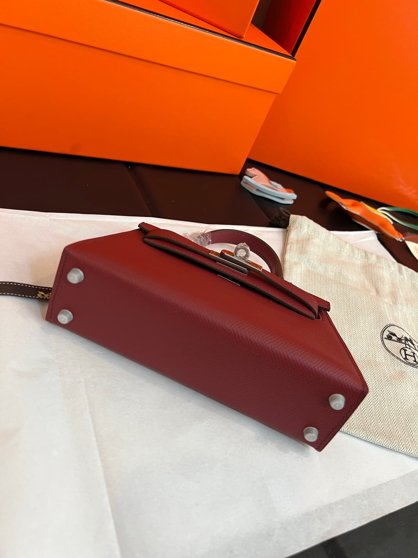 C4809 💰【Top Quality】Hermès Minikelly II Epsom, — image 7
