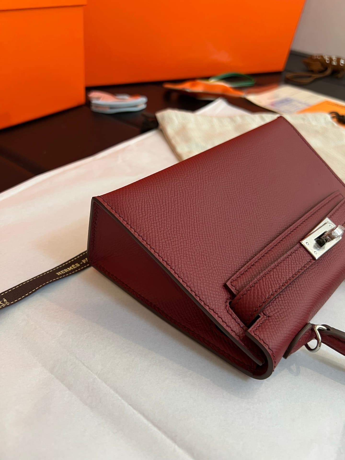 C4809 💰【Top Quality】Hermès Minikelly II Epsom, — image 6