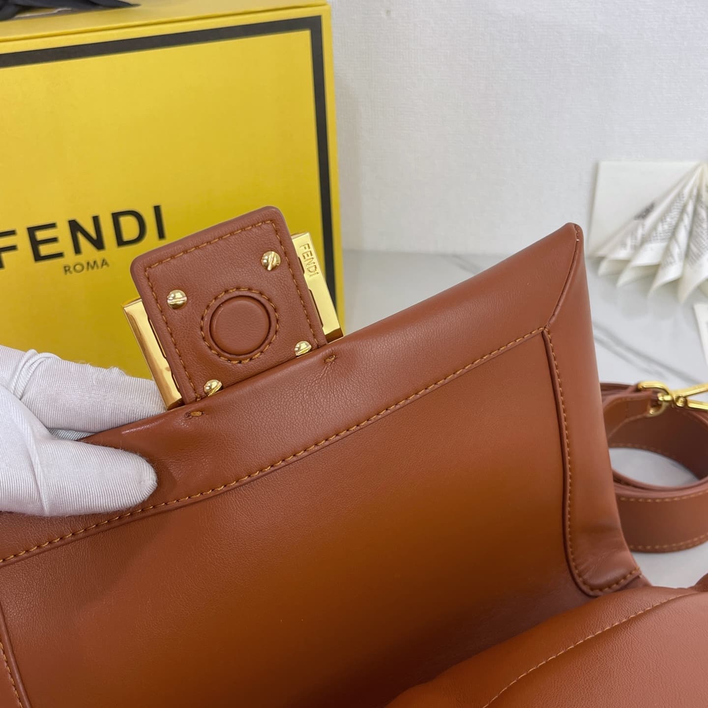 C2795 Medium size, new model 🆕 Fendi2025 – New Mamma brand loafers!! — image 7