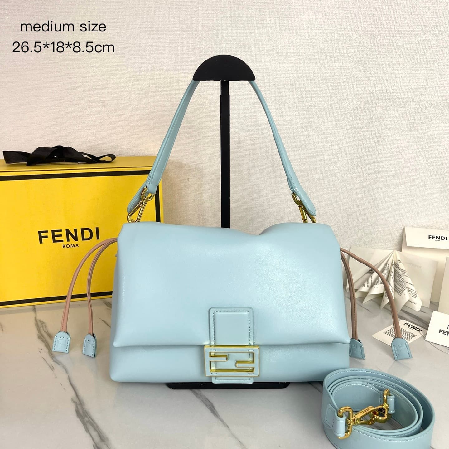 C2793 Medium size, new model 🆕 Fendi2025 – New Mamma brand loafers!!