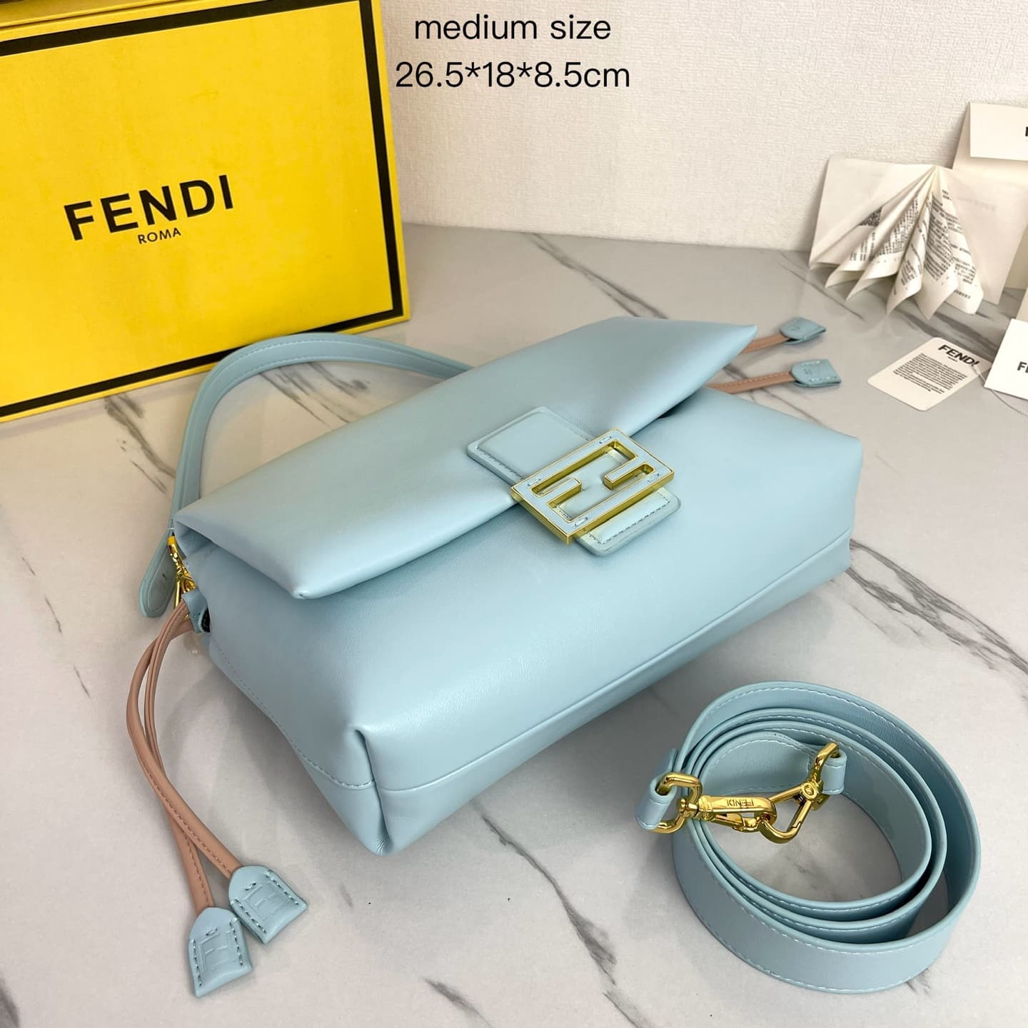 C2793 Medium size, new model 🆕 Fendi2025 – New Mamma brand loafers!! — image 4