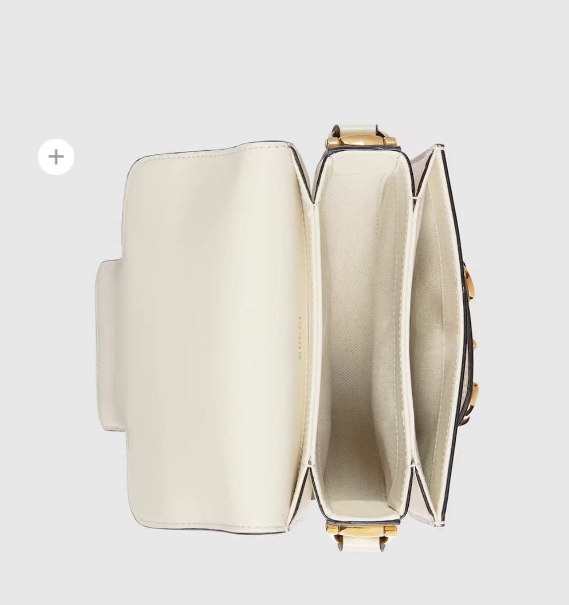 C4068 The original leather mini crossbody bag from the “Aria – Melody of Fashion” collection reinterprets classic elements using modern techniques. The bamboo motif is one of Gucci’s iconic elements; it has appeared in various collections since the 1990s. — image 3