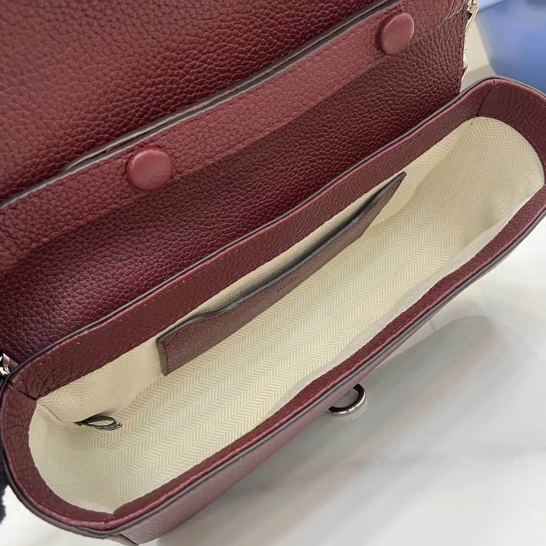 C4025 💎 Hook-closure, small-sized crossbody bag 🔥 High-quality from the official store; top-tier original items. “Original material / Official store dustproof bag”. Photo proof of actual product. 💯 In stock and available immediately! — image 8