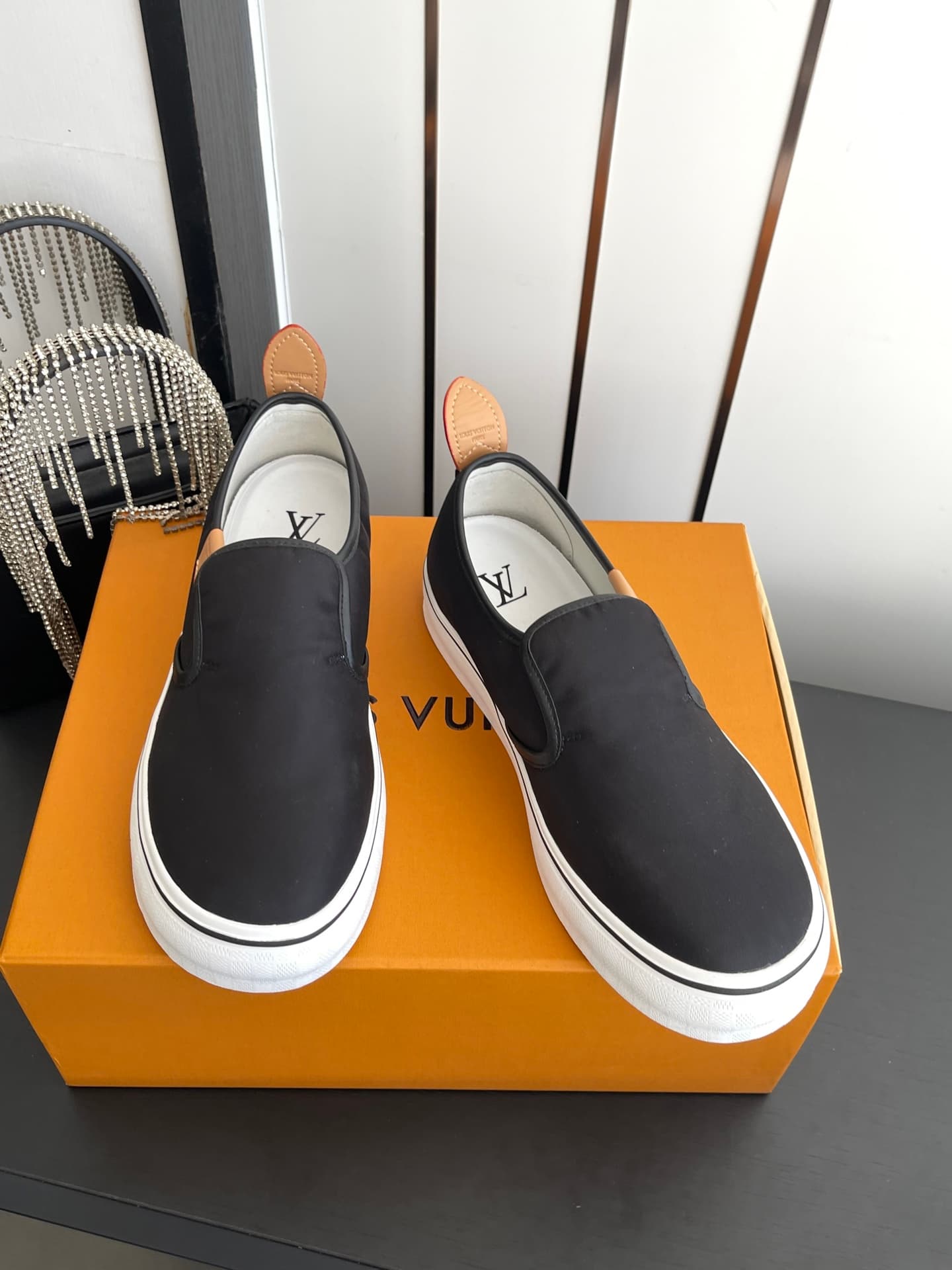 D9110 🏧𝐋𝐕 Louis Vuitton 2027 spring/summer runway version LV Combi flat shoes, canvas printed casual shoes💁‍♂️ Men’s board shoes. — image 6