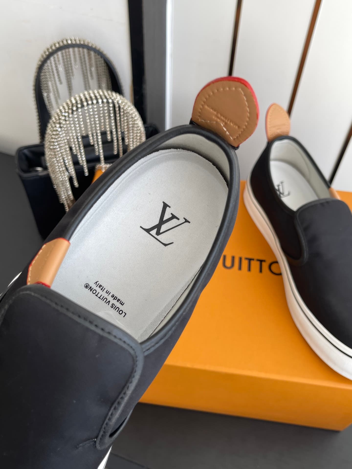 D9110 🏧𝐋𝐕 Louis Vuitton 2027 spring/summer runway version LV Combi flat shoes, canvas printed casual shoes💁‍♂️ Men’s board shoes. — image 4
