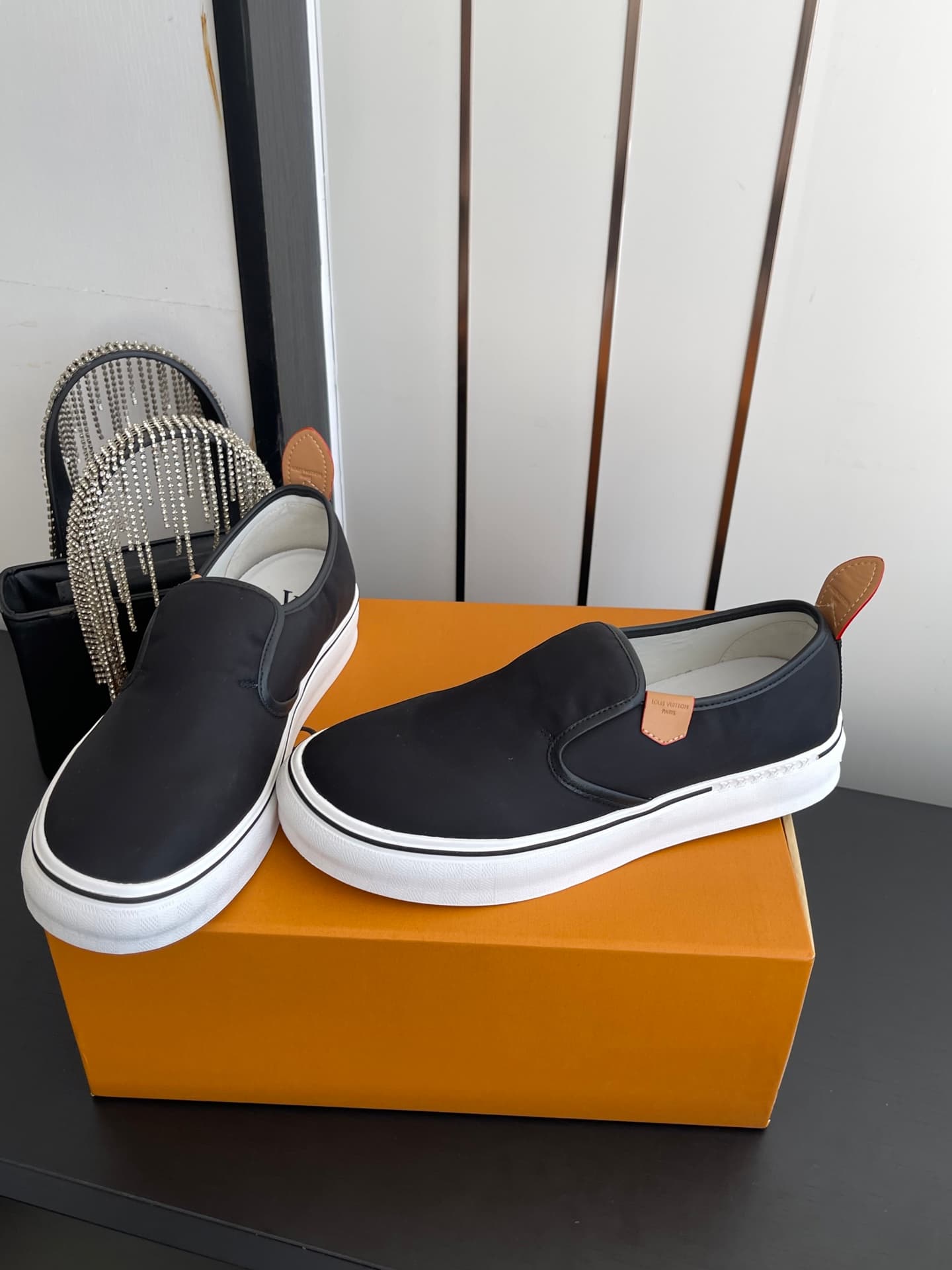 D9110 🏧𝐋𝐕 Louis Vuitton 2027 spring/summer runway version LV Combi flat shoes, canvas printed casual shoes💁‍♂️ Men’s board shoes. — image 7