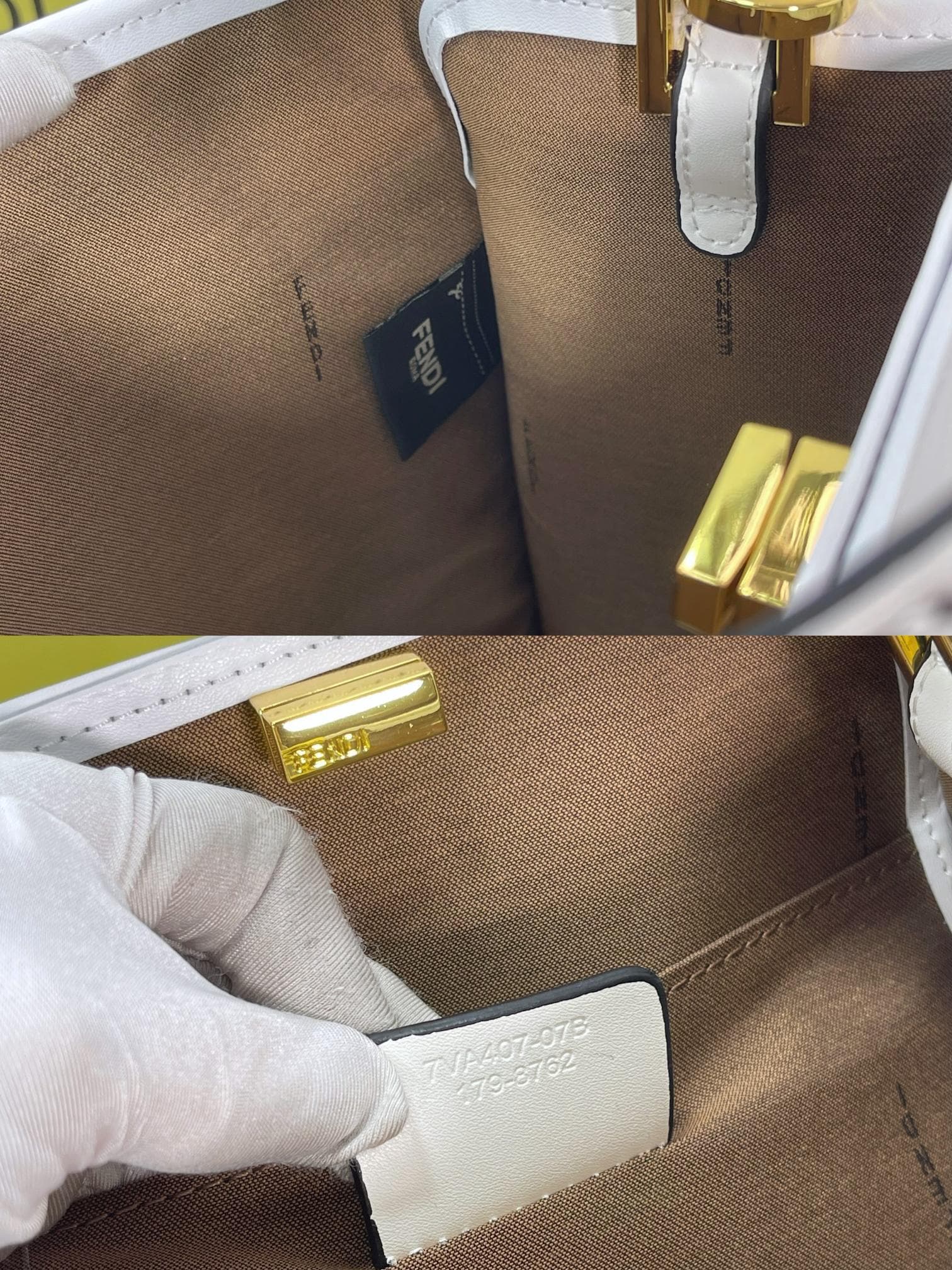 C2804 Fendi Perkaboo tote bags are basic models that can be used as beach bags. They feature heavy-duty embossing techniques, offering a vintage look while remaining durable. Made from high-quality leather material—different from previous models, you can  — image 8