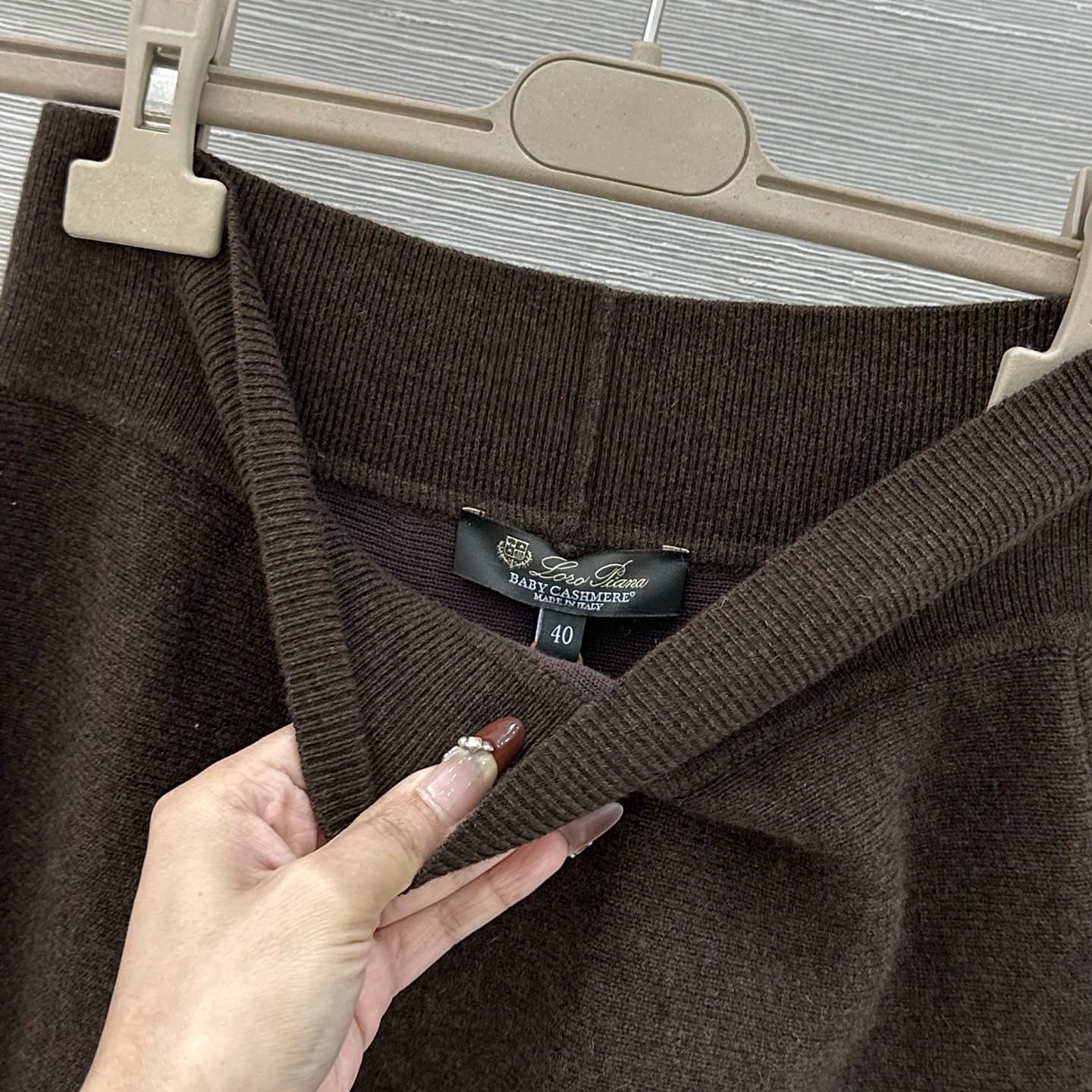 C18557 VP high-end original quality collection❤️Lp high intelligence feel, old money style outfits, capsule series Monochrome long midriff dress! Perfectly paired with the series short-sleeved cardigan – extremely beautiful⚠️YB ordered spinning yarn; heav — image 4