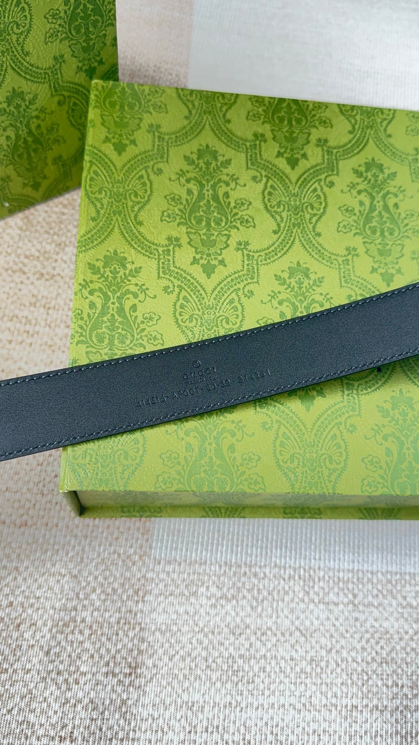 C32921 Gucci double-sided small leather, with Bijou buttons; handmade from original leather. Counter width: 3.0 — image 6