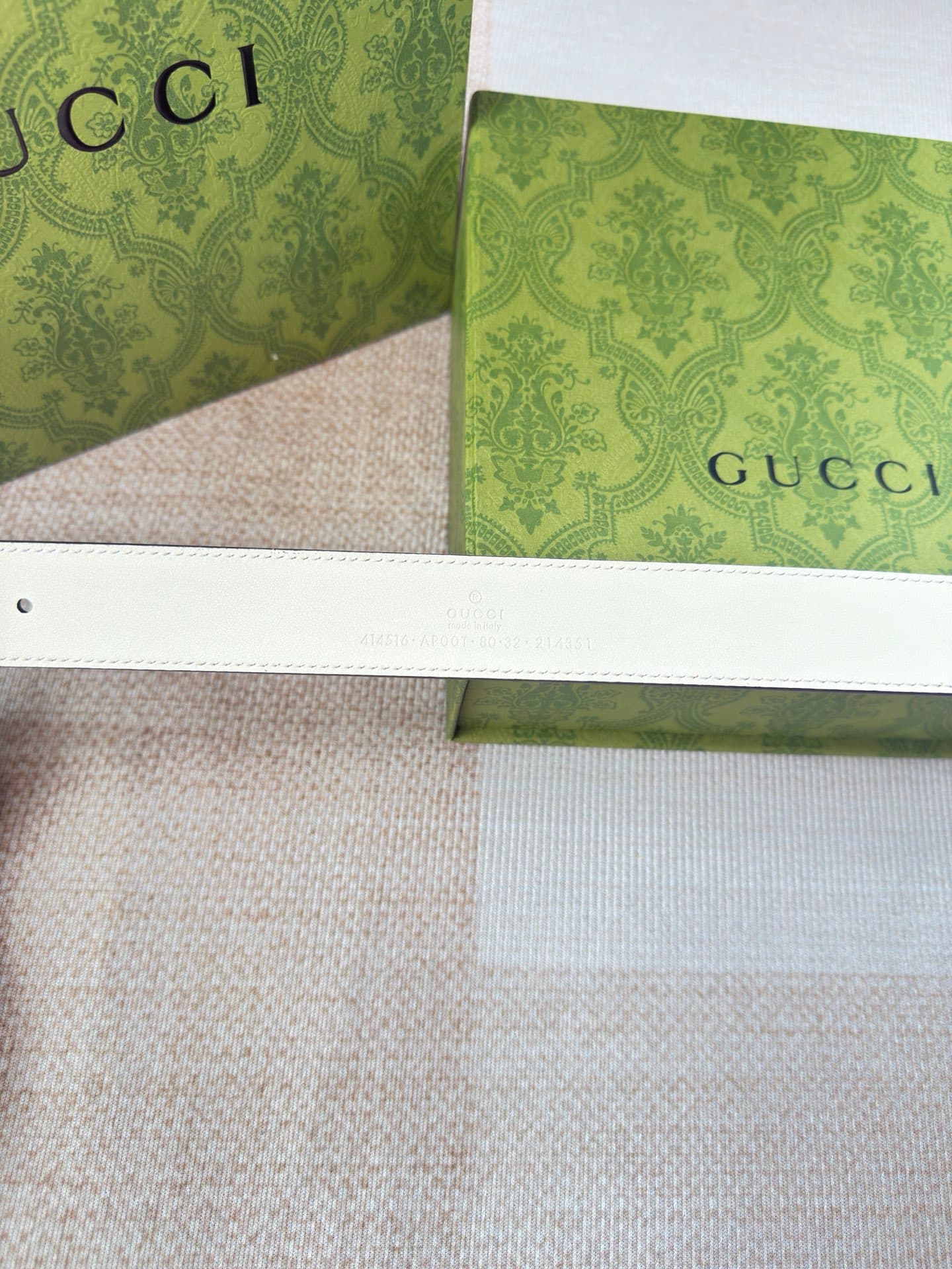 C32917 Gucci double-sided small leather, with Bling Bling buckles. Custom-made from genuine leather. Counter width: 3.0 — image 6