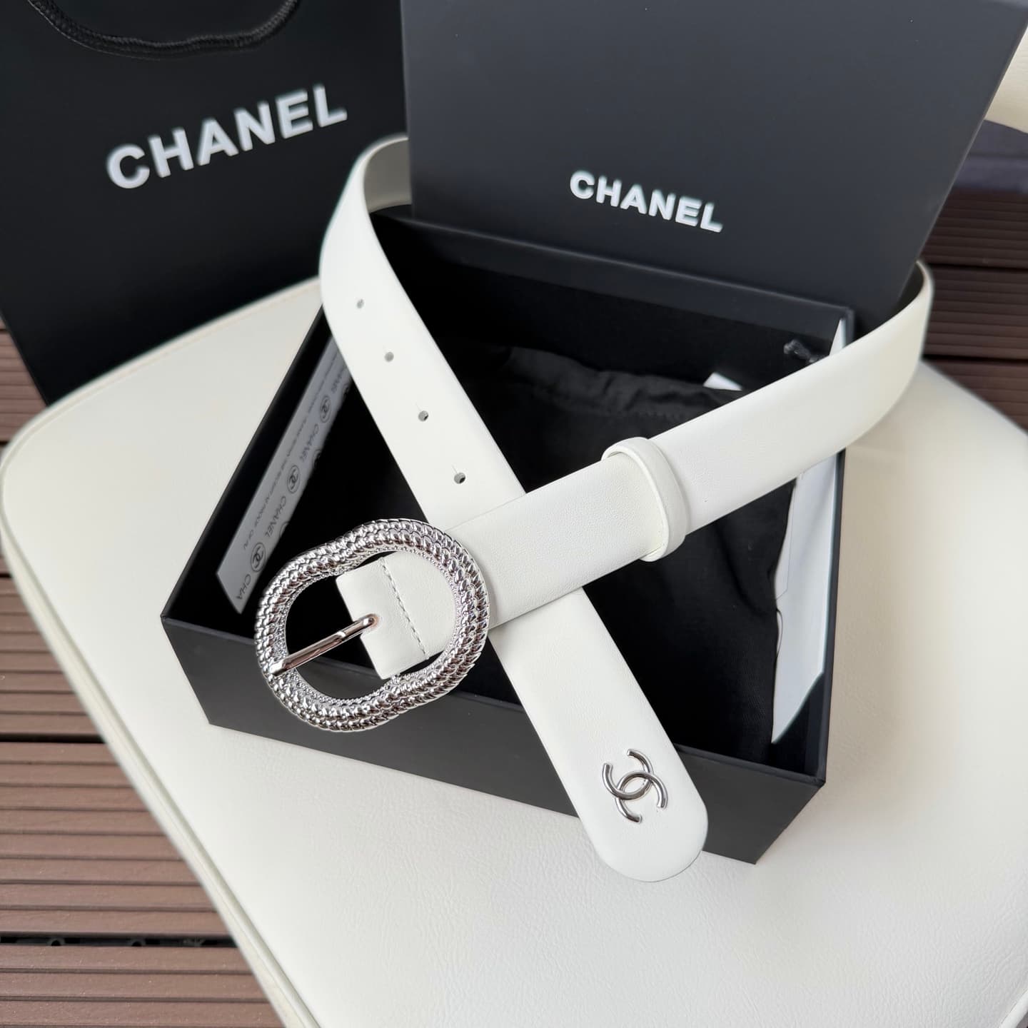C32980 Xiangjia✨ Leather belt 30mm Leather belt — image 3