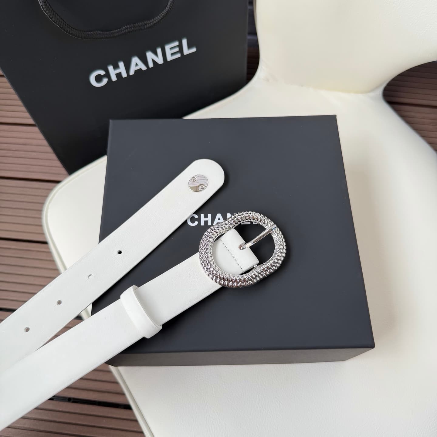 C32980 Xiangjia✨ Leather belt 30mm Leather belt — image 5