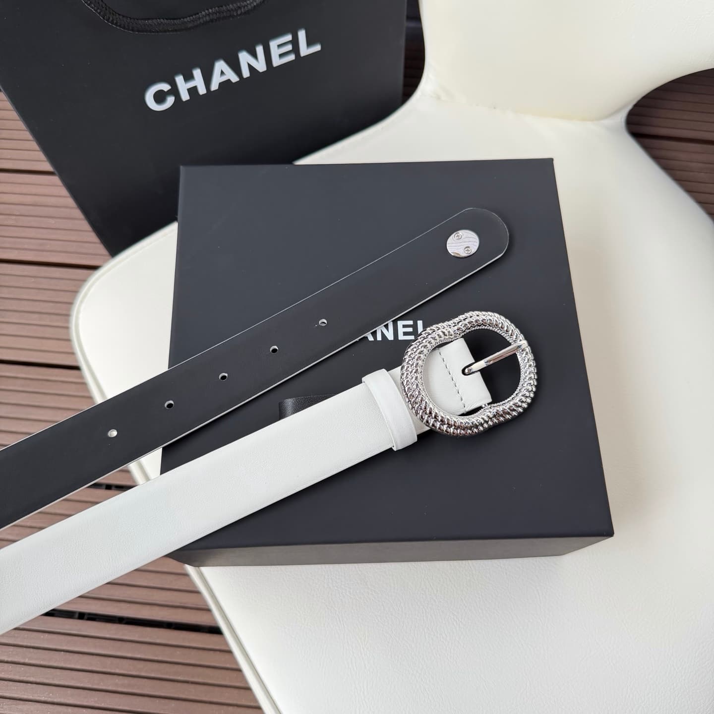 C32981 Xiangjia✨ Leather belt 30mm Leather belt — image 5