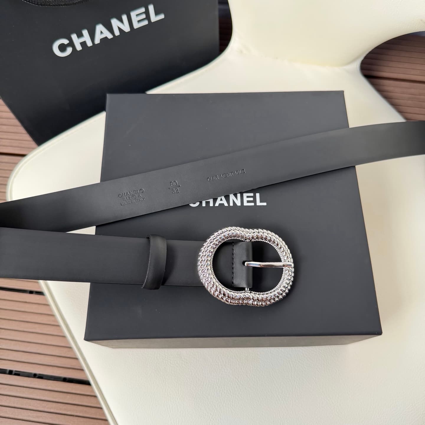 C32979 Xiangjia✨ Leather belt 30mm Leather belt — image 4